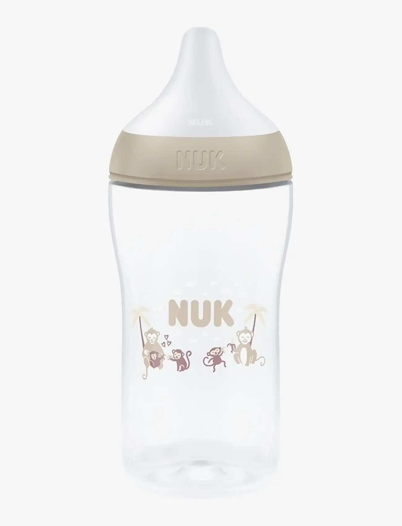 NUK - Perfect Match bottle 260 ml, Monkey - babyflaschen - monkey - 0