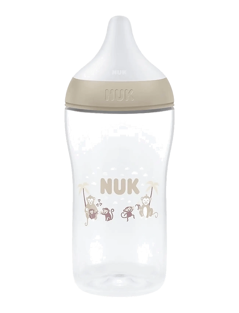 NUK - Perfect Match bottle 260 ml, Monkey - babyflaschen - monkey - 0