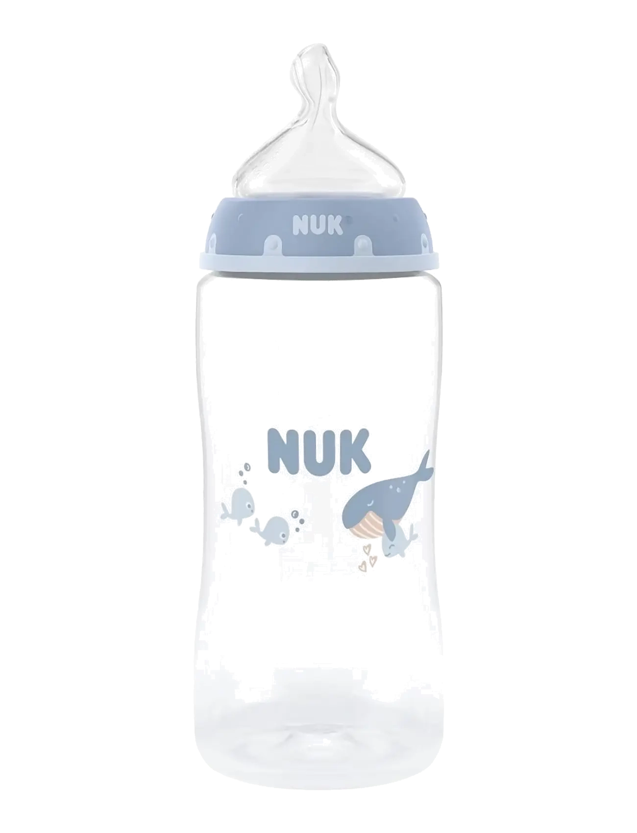 NUK First Choice Bottle 300 Ml, Whale, ml, Baby Bottles & Accessories, Blau - Bottles, Kinder