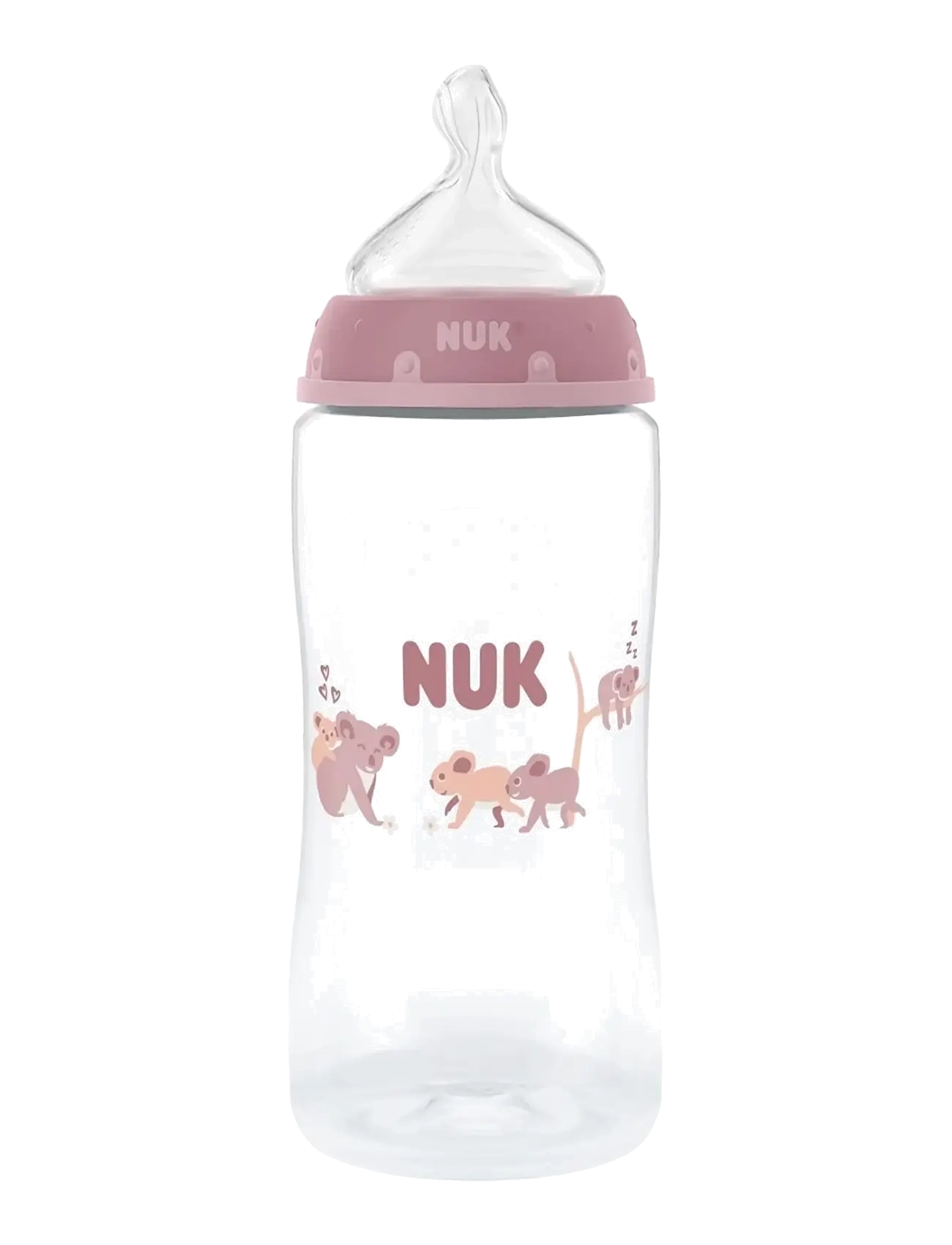 NUK First Choice Bottle 300 Ml, Koala, ml, Baby Bottles & Accessories, Rosa - Bottles, Kinder