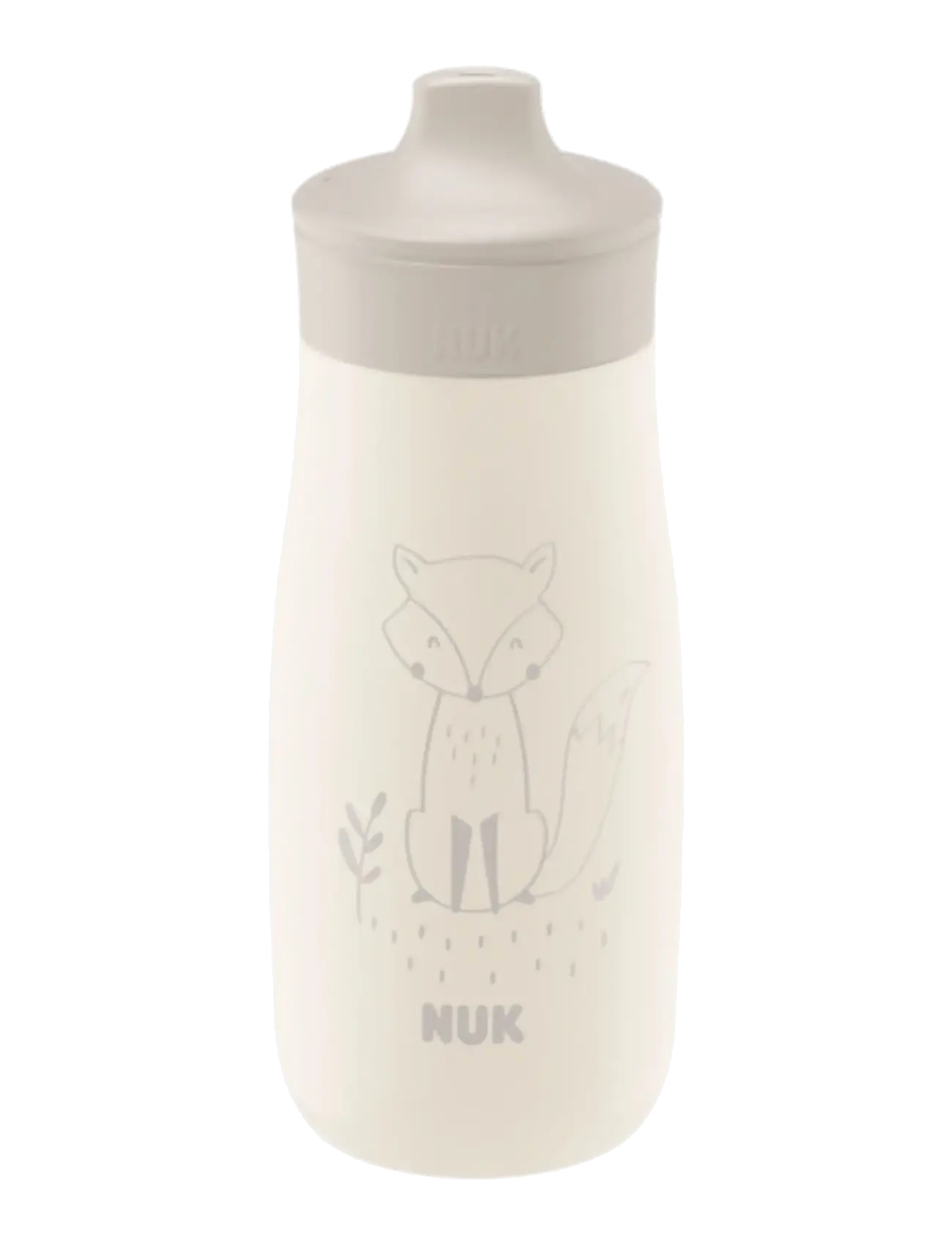 NUK Mini-Me Sip Steel 300 Ml, Fox, ml, Baby Feeding, Creme - Sippy Cups, Kinder