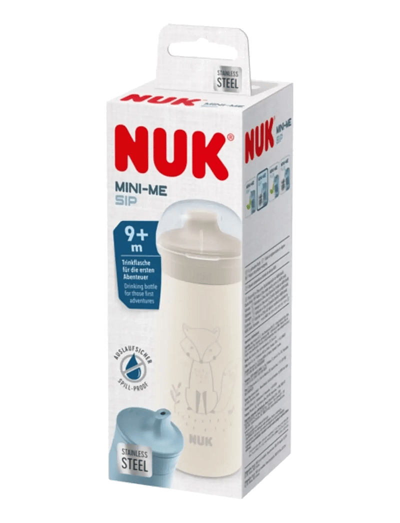 NUK - Mini-Me Sip Steel 300 ml, Fox - tudkopper - fox - 1