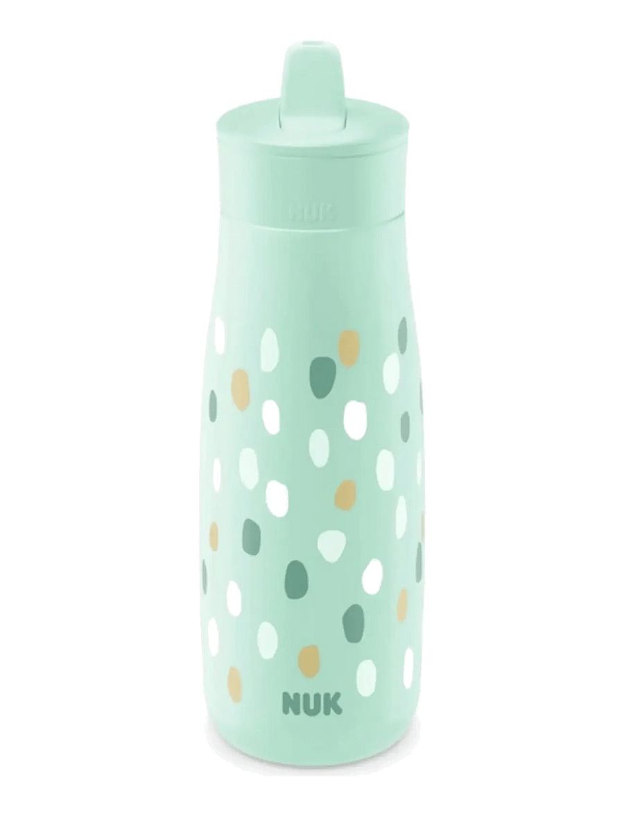 NUK - Mini-Me Flip 450 ml, Mint Dots - pipmuggar - mint dots - 0
