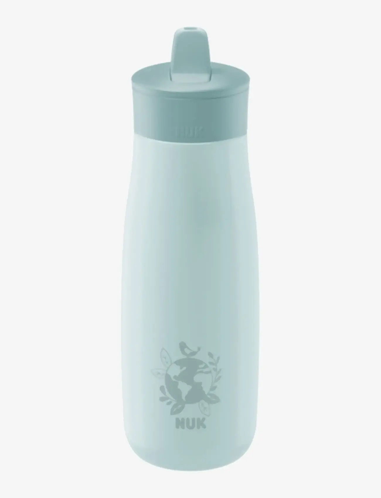 NUK - Mini-Me Flip Steel 500 ml, Globe - tudkopper - globe - 0