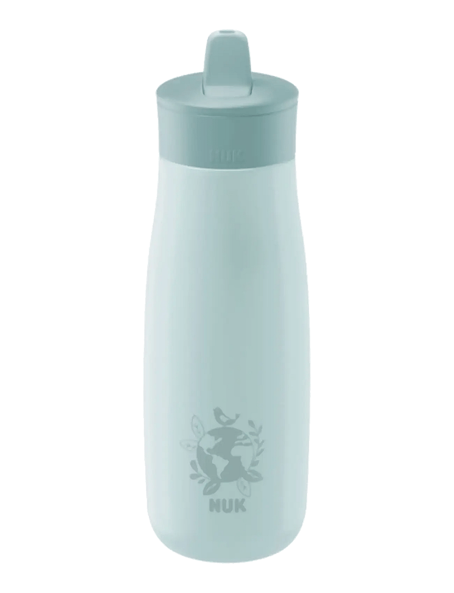 NUK - Mini-Me Flip Steel 500 ml, Globe - schnabeltassen - globe - 0