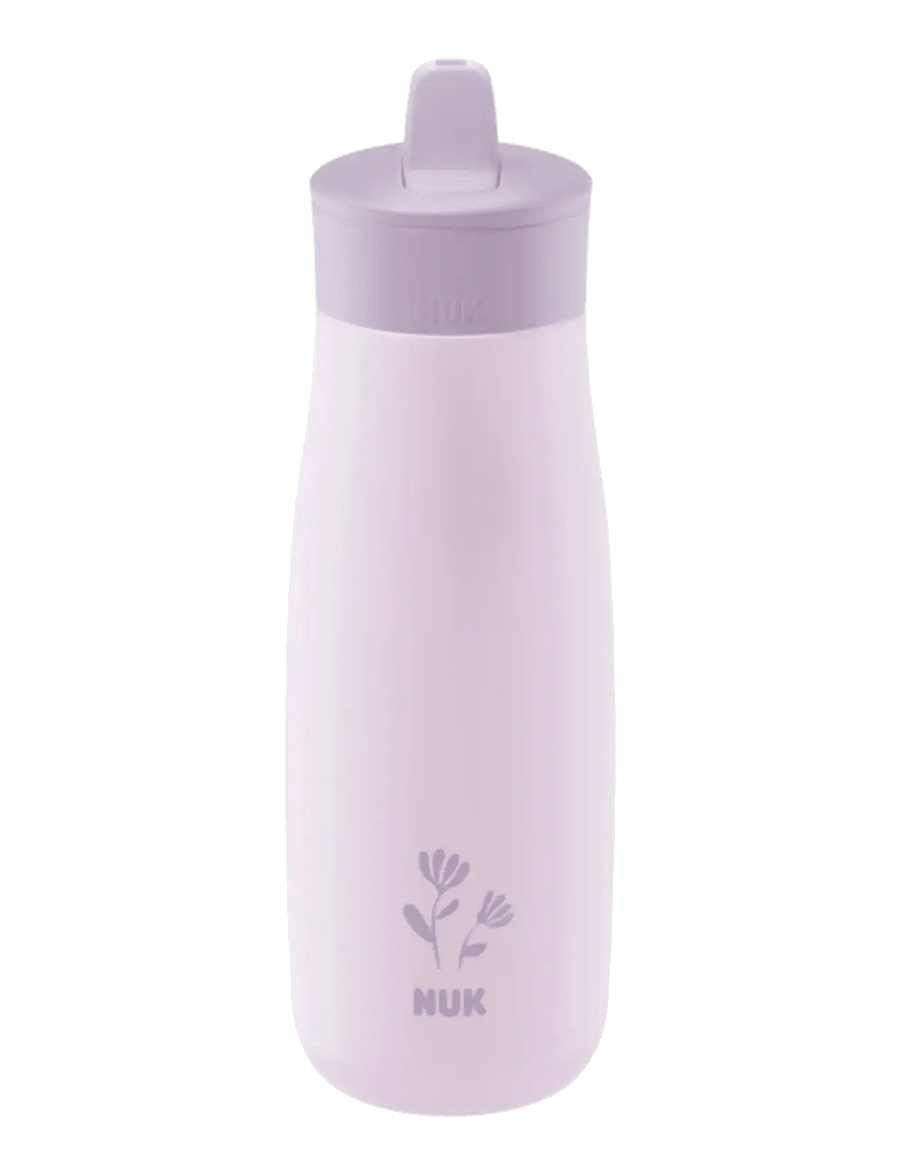 NUK - Mini-Me Flip Steel 500 ml, Flower - tudkopper - flower - 0