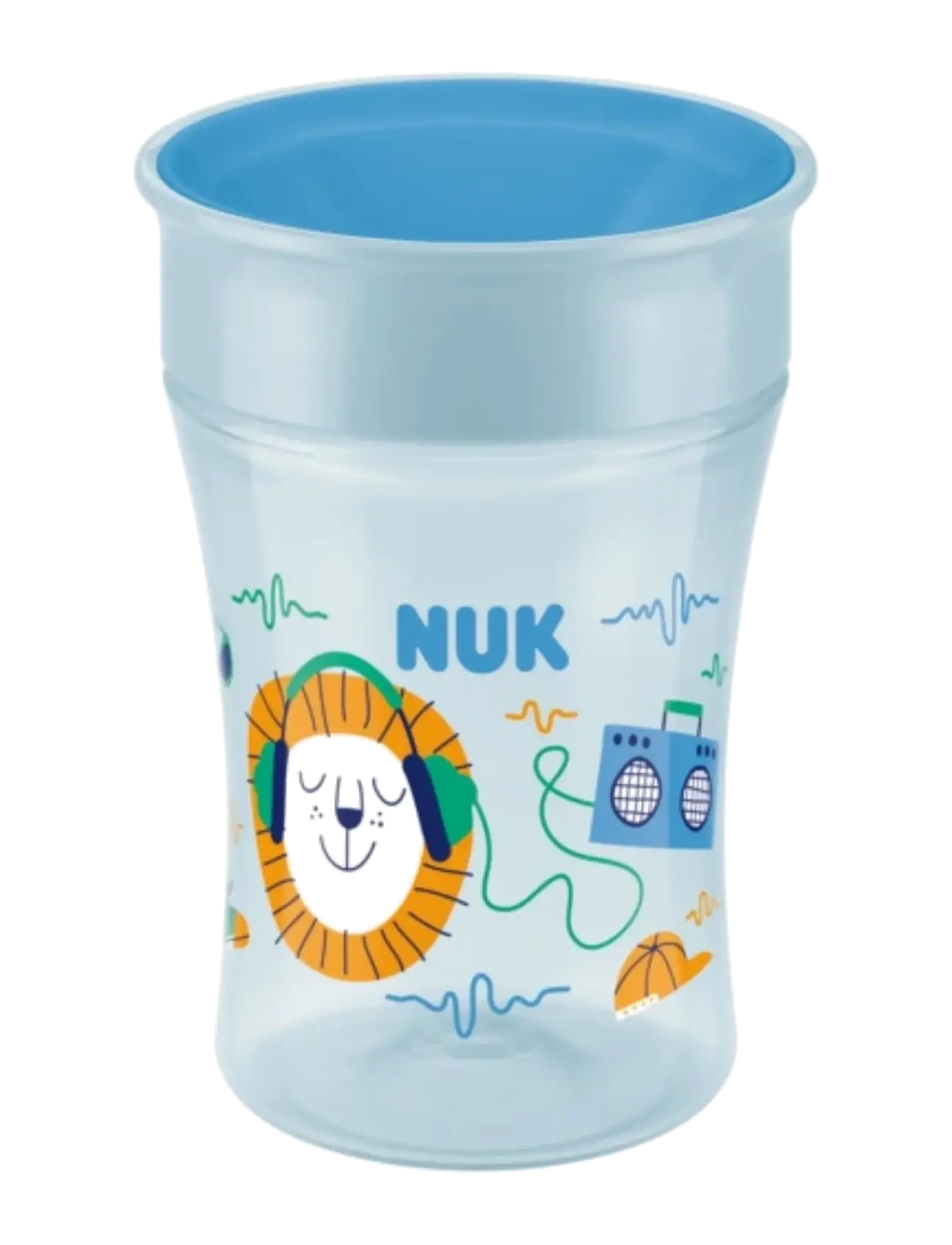 NUK Evolution Magic Cup, Blue, 230 ml, Baby Feeding, Blau - Sippy Cups, Kinder