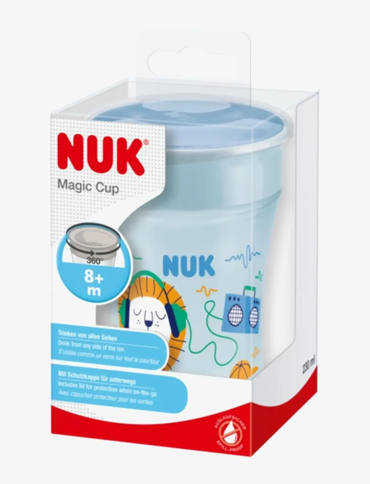 NUK - Evolution Magic Cup, Blue - tudkopper - blue - 1