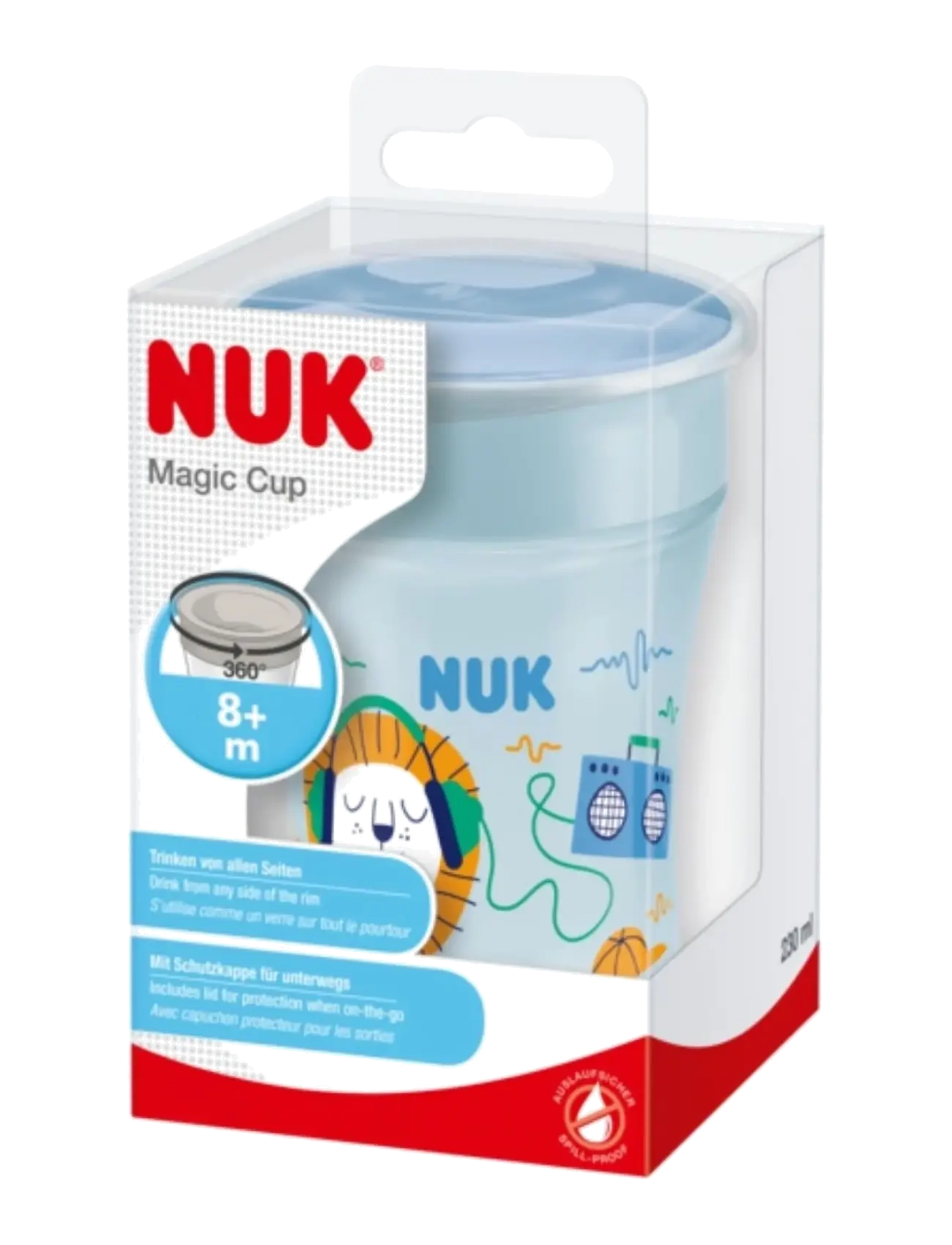 NUK - Evolution Magic Cup, Blue - tudkopper - blue - 1