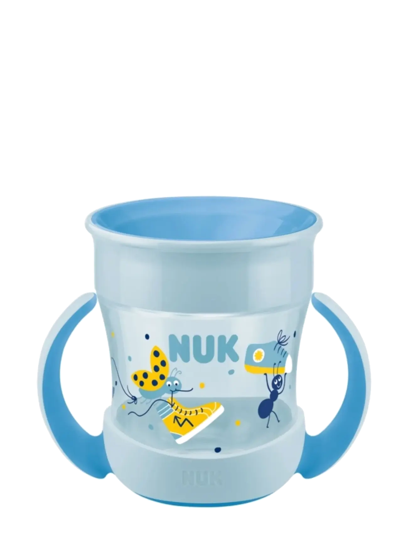 NUK Evolution Mini Magic Cup, Blue, 160 ml, Baby Feeding, Blau - Sippy Cups, Kinder
