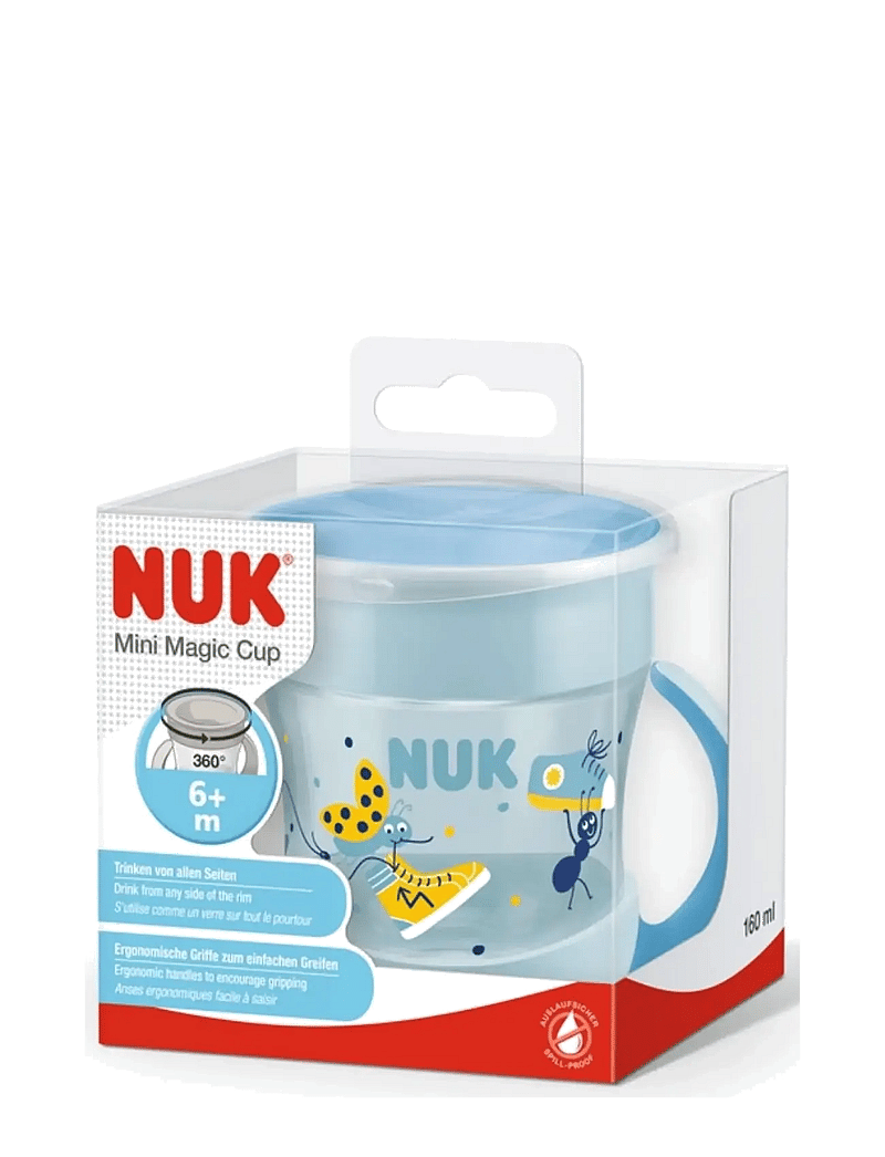 NUK - Evolution Mini Magic Cup, Blue - joogitassid - blue - 1
