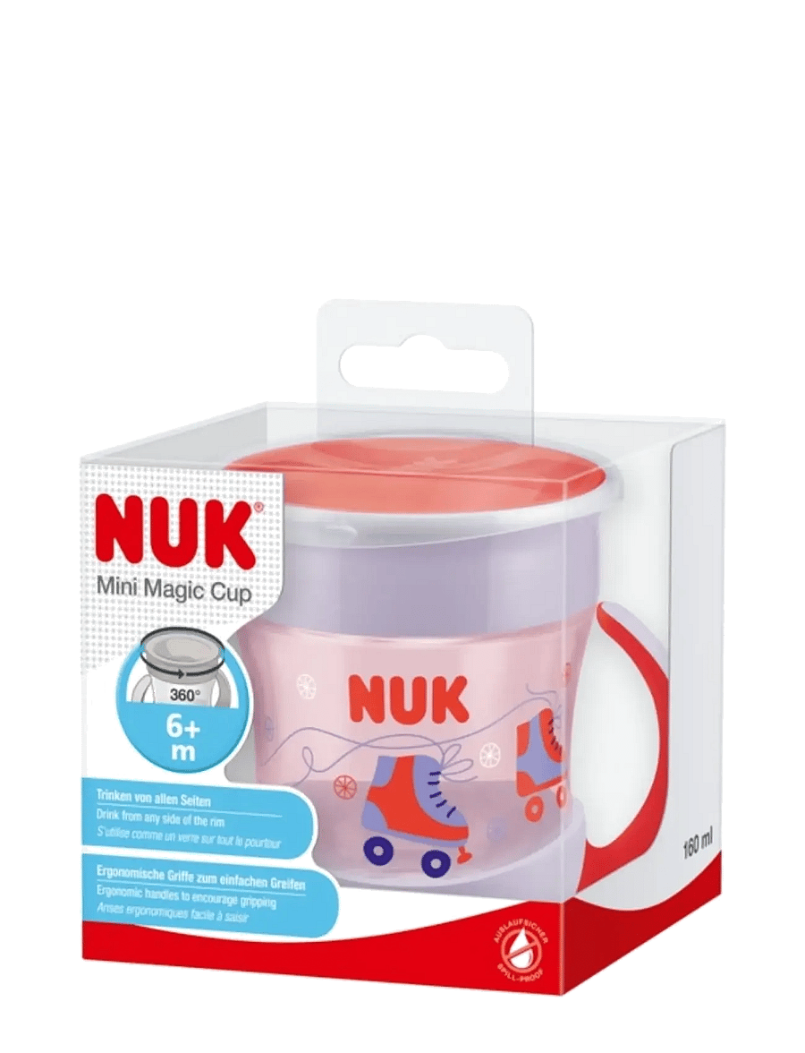 NUK - Evolution Mini Magic Cup, Red - tudkopper - red - 1
