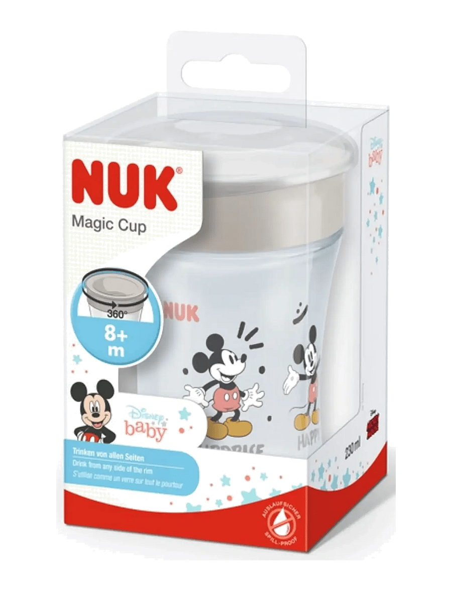 NUK - Magic Cup Mickey, Grey - gobelets à bec - grey - 1
