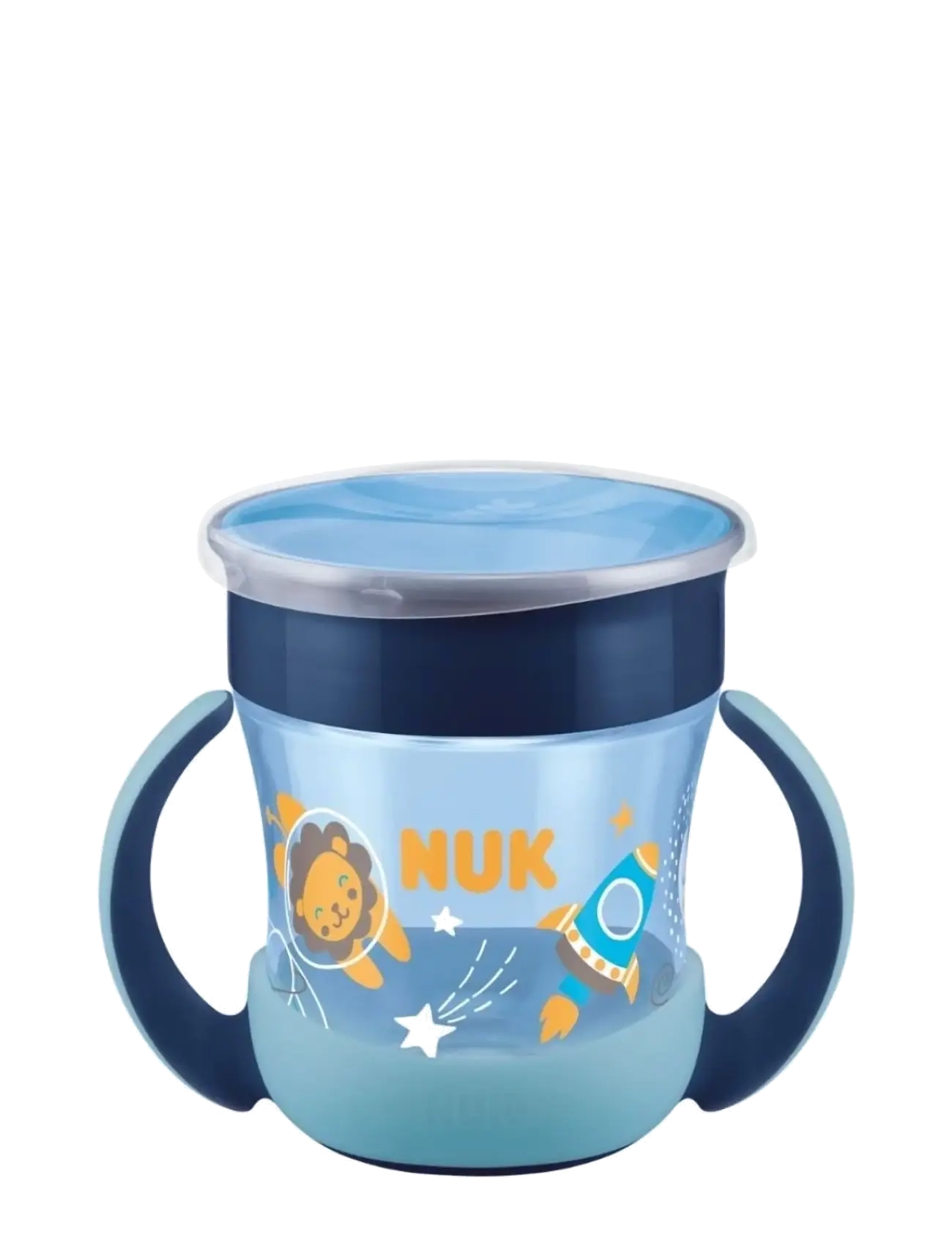 NUK Evolution Mini Magic Cup Gitd, Blue, 160 ml, Baby Feeding, Blau - Sippy Cups, Kinder
