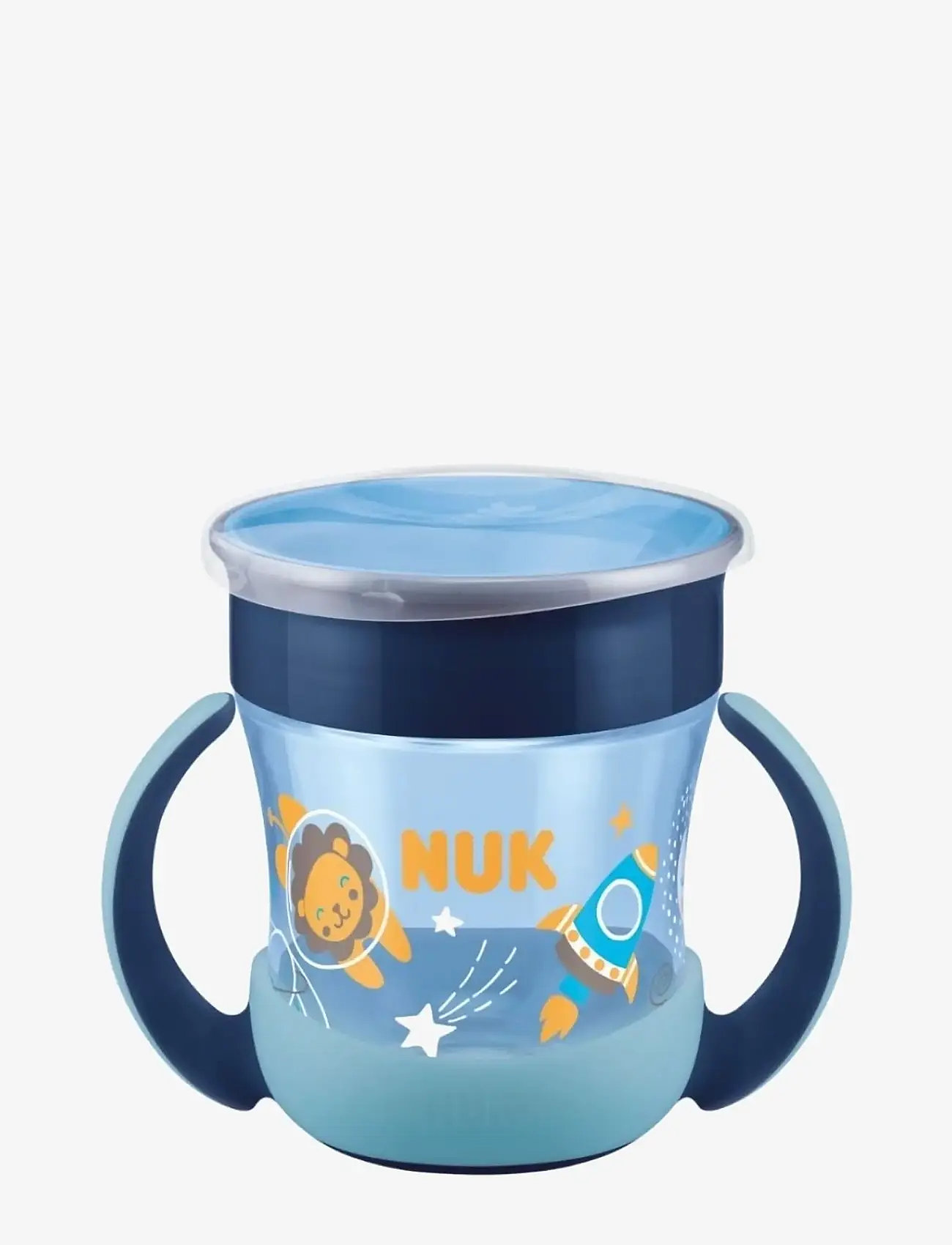 NUK - Evolution Mini Magic Cup GITD, Blue - tudkopper - blue - 0