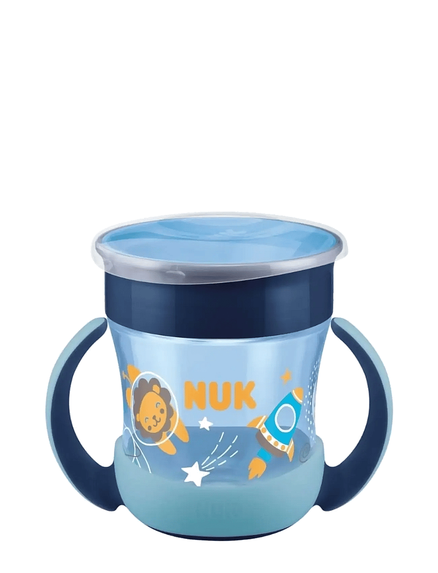 NUK - Evolution Mini Magic Cup GITD, Blue - tudkopper - blue - 0