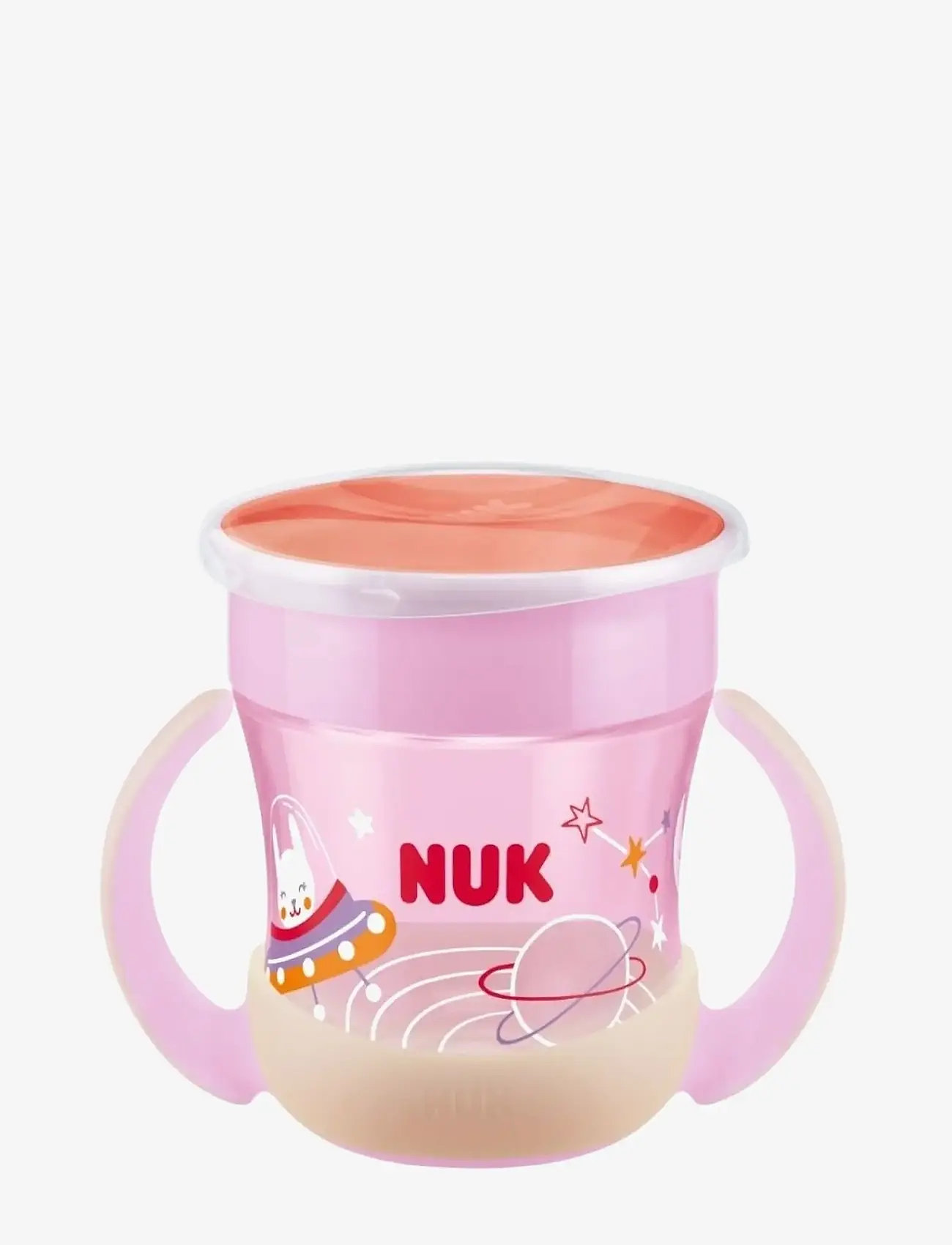 NUK - Evolution Mini Magic Cup GITD, Pink - tudkopper - pink - 0