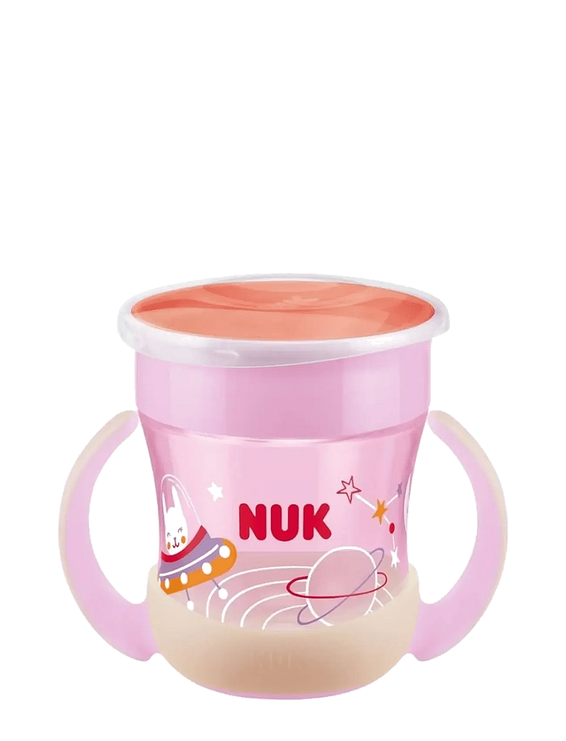 NUK - Evolution Mini Magic Cup GITD, Pink - tudkopper - pink - 0