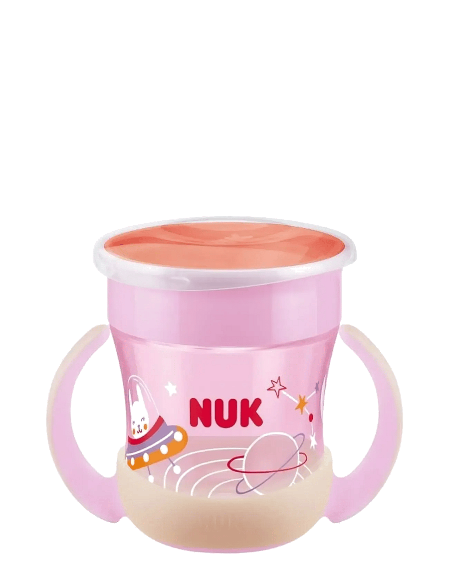 NUK - Evolution Mini Magic Cup GITD, Pink - tudkopper - pink - 0