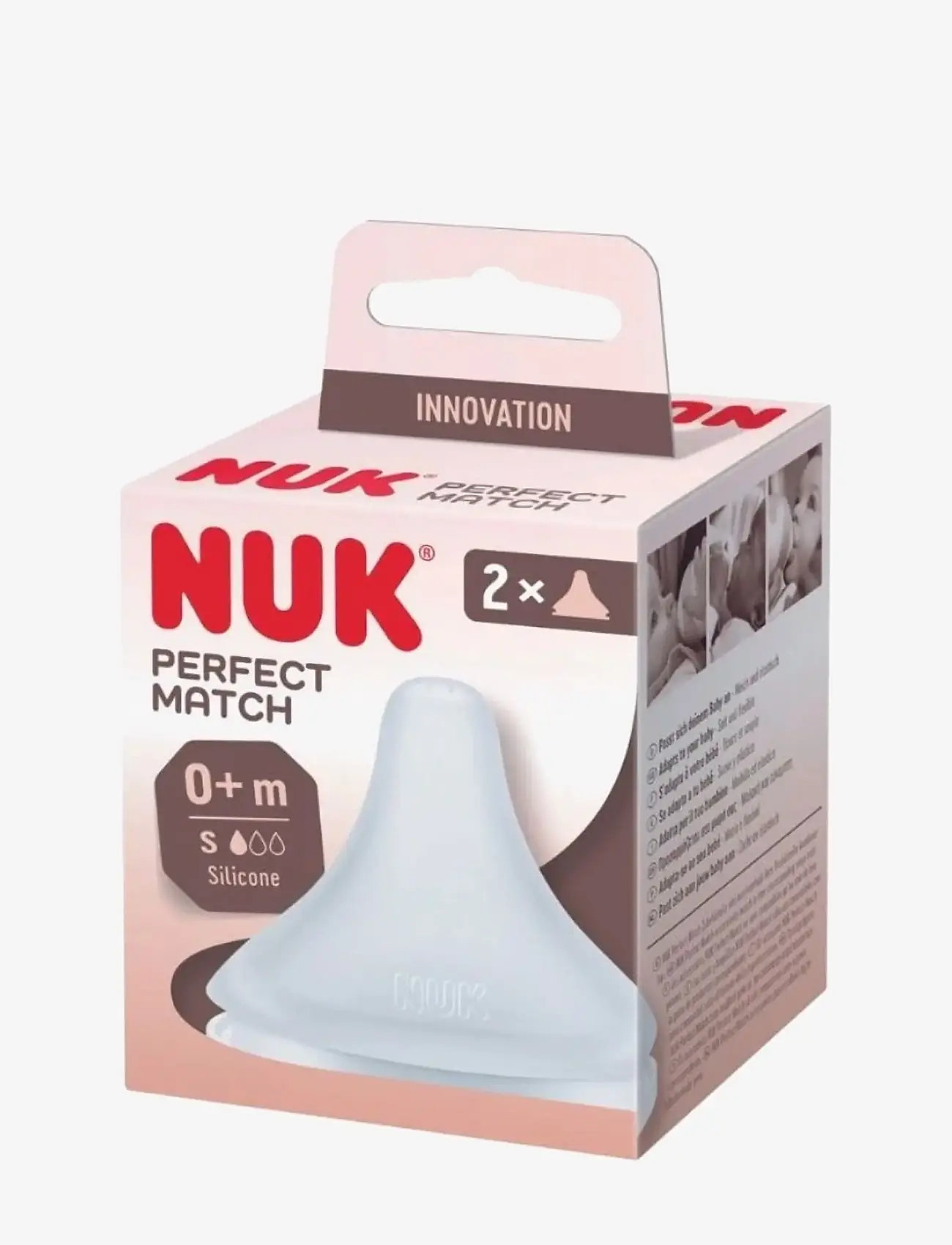NUK - Perfect Match teat, size S - tillbehör - neutral - 1