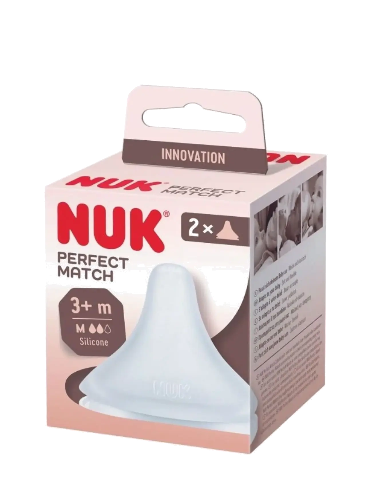 NUK - Perfect Match teat, size M - asusteet - neutral - 1