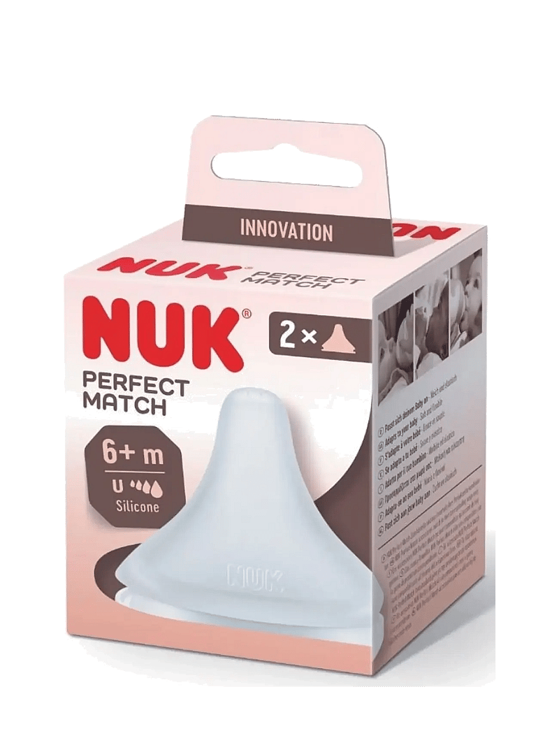 NUK - Perfect Match teat, size U - asusteet - neutral - 1