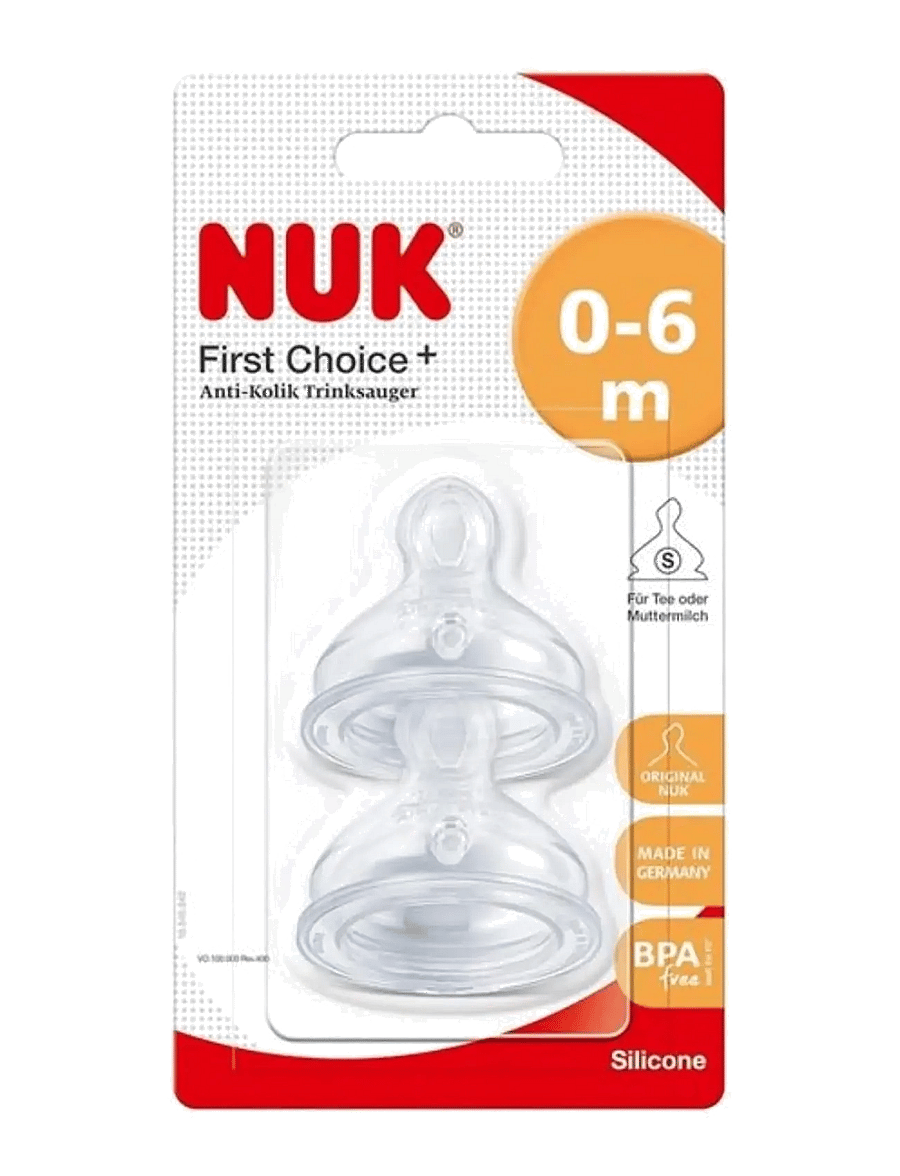 NUK - First Choice+ teat size M, 0-6 months - accessoires - neutral - 1