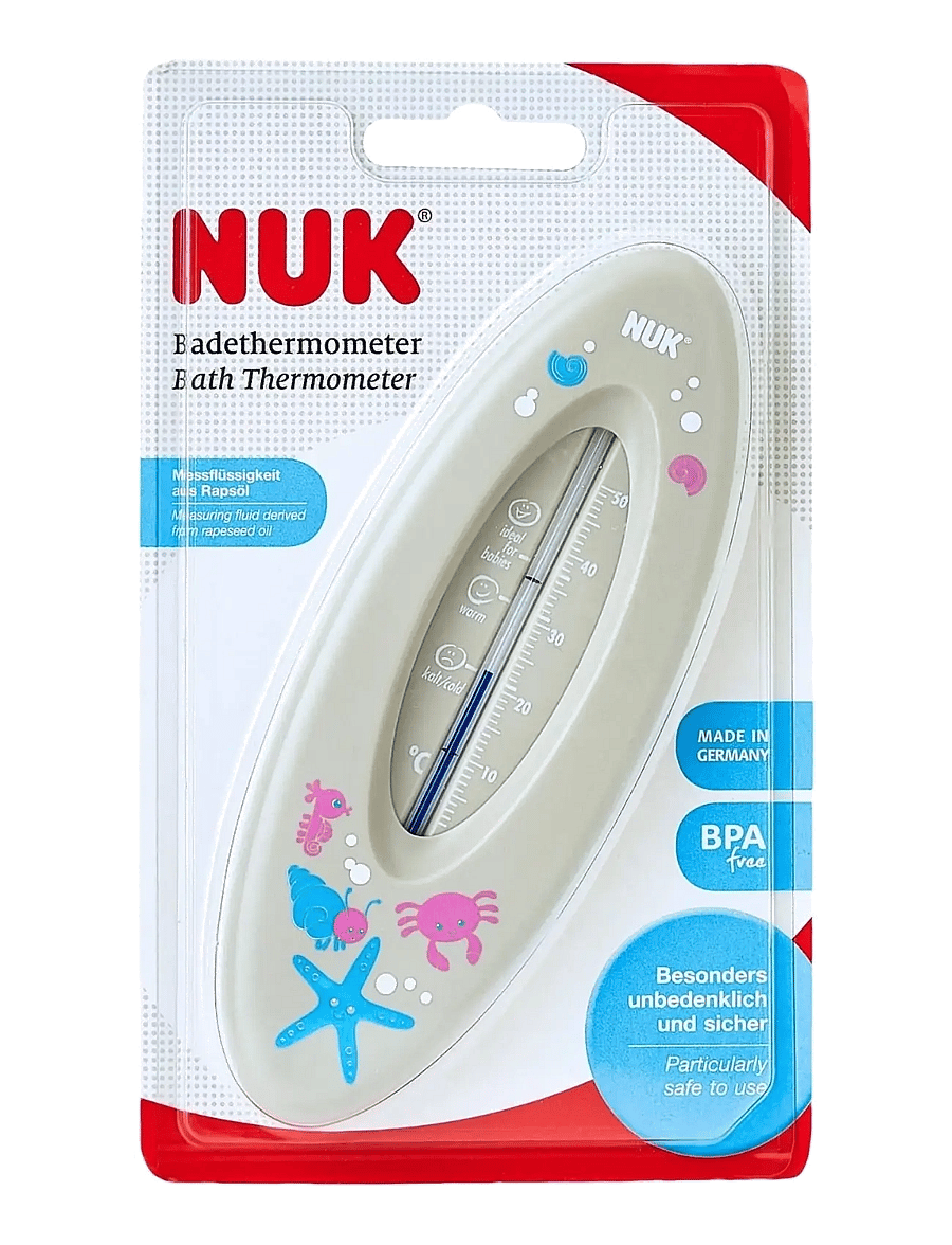 NUK - Bath Thermometer, Grey - baignoires & accessoires - grey - 1