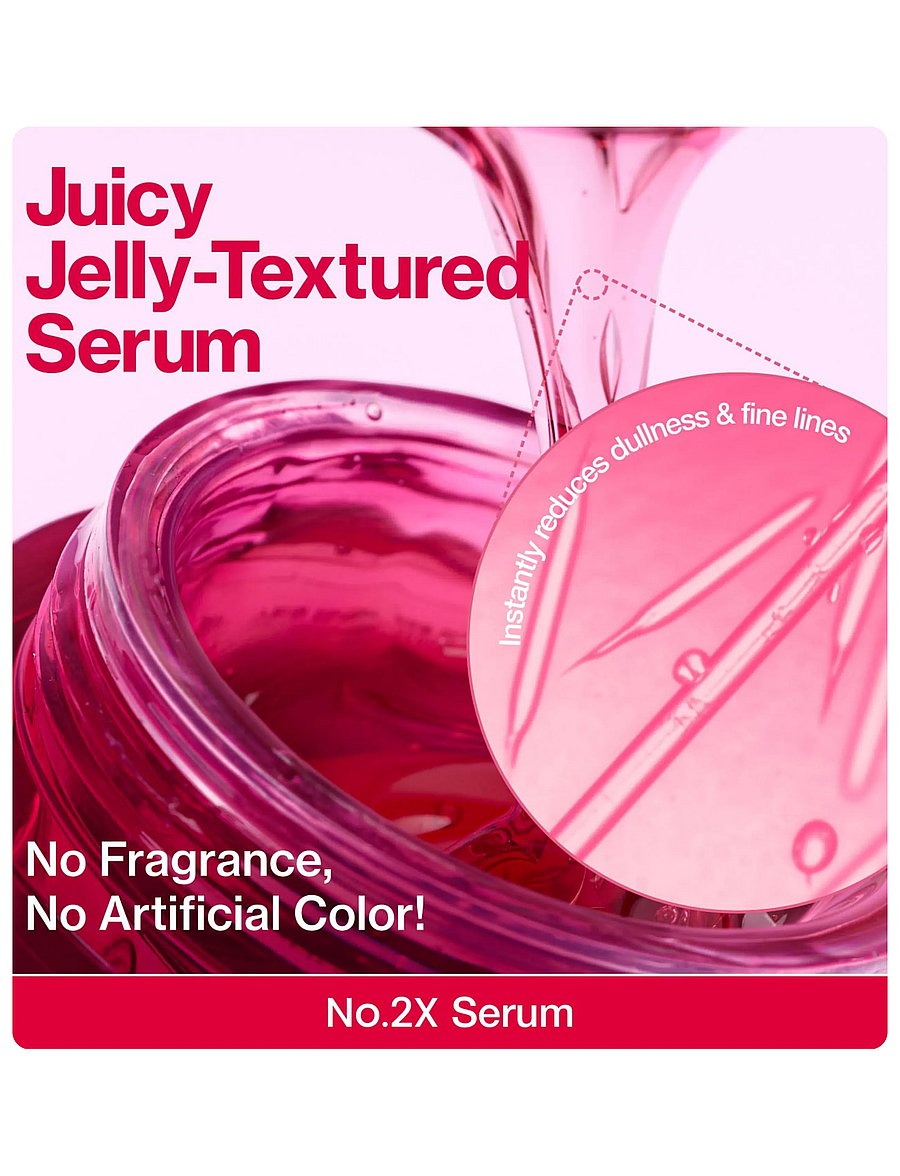 Numbuzin - No.2 Rose PDRN Collagen 2X Plumping Serum - serum - clear - 3