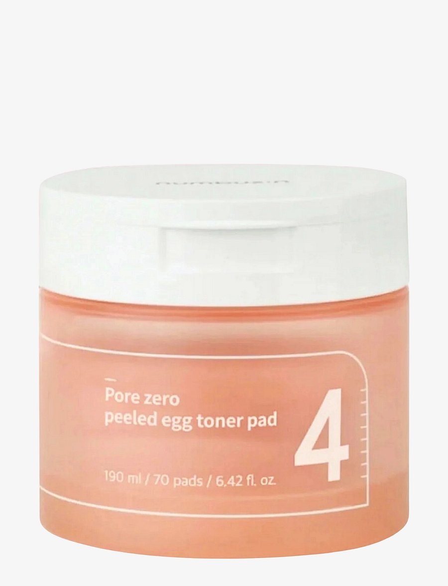 Numbuzin - No.4 Pore Zero Peeled Egg Toner Pad - toner pads - clear - 1