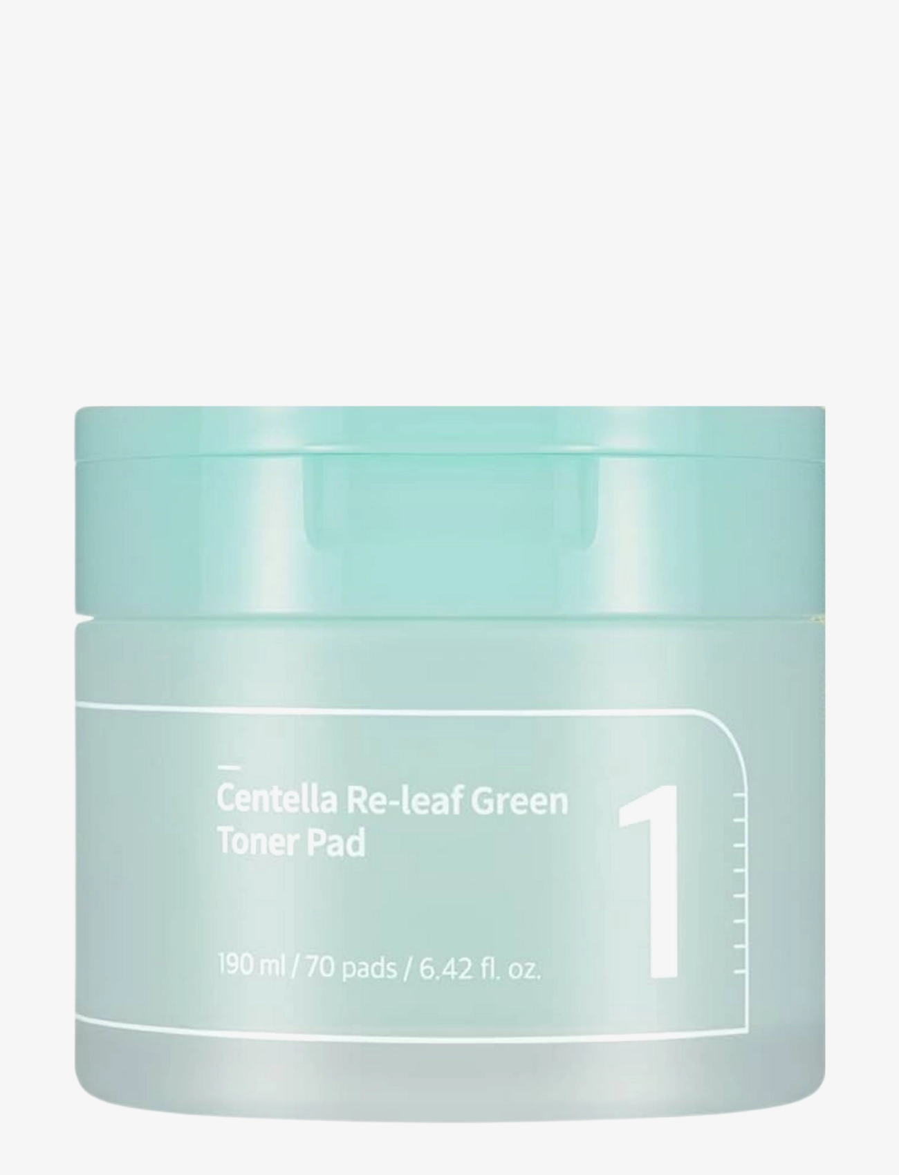 Numbuzin No.1 Centella Re-Leaf Green Toner Pad - Hudvård - CLEAR / undefined