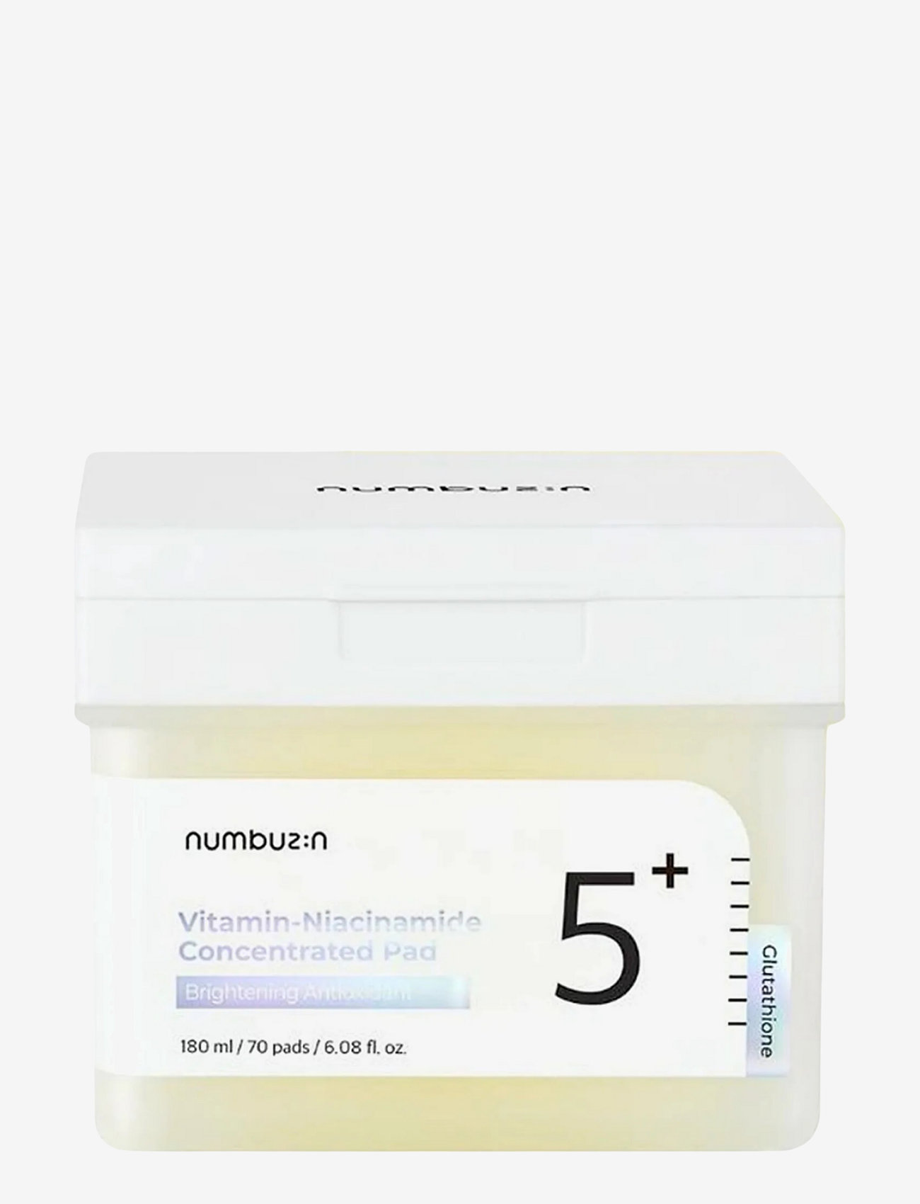 Numbuzin - No.5 Vitamin-Niacinamide Concentrated Pad - toner pads - clear - 1
