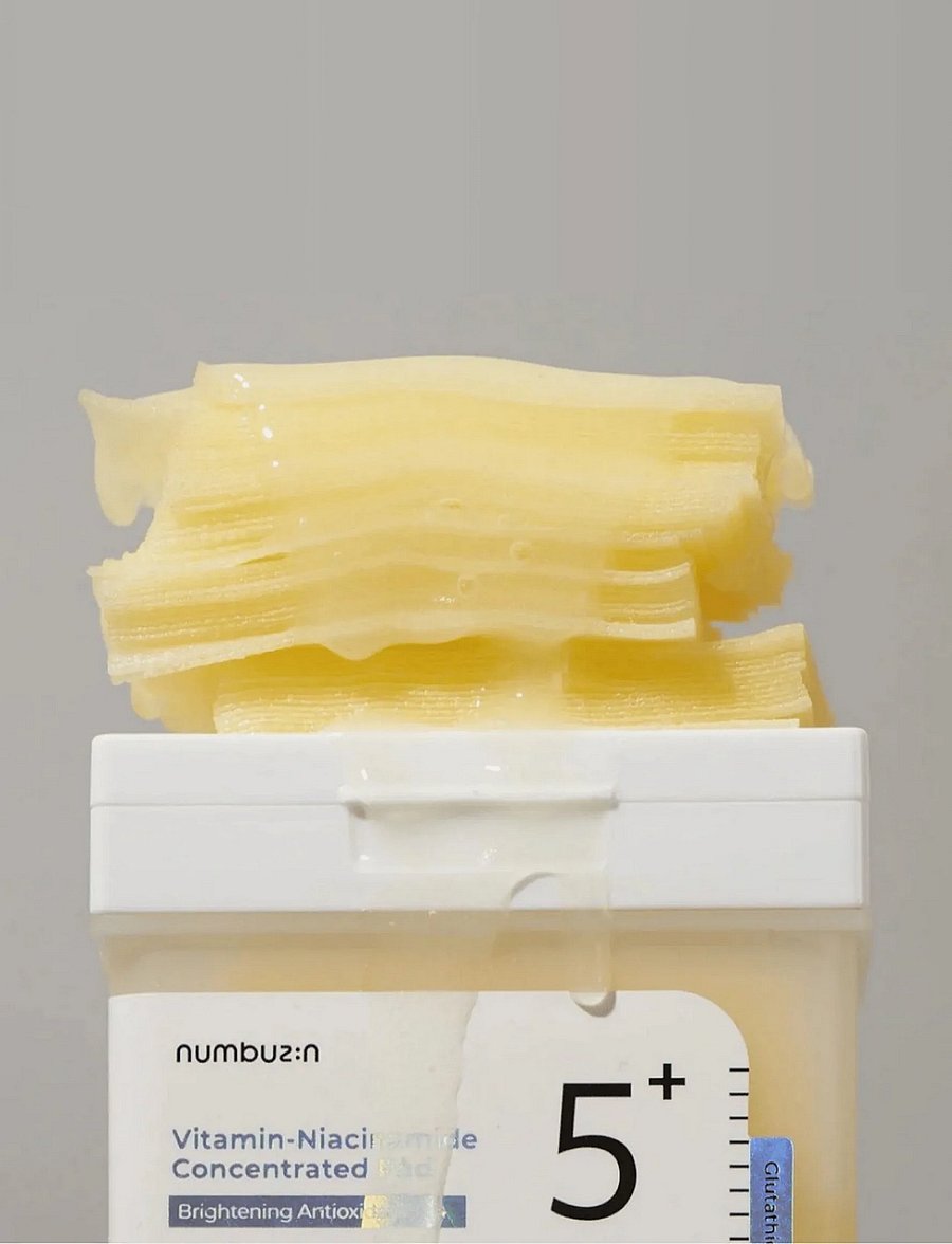 Numbuzin - No.5 Vitamin-Niacinamide Concentrated Pad - tónerpúðar - clear - 2