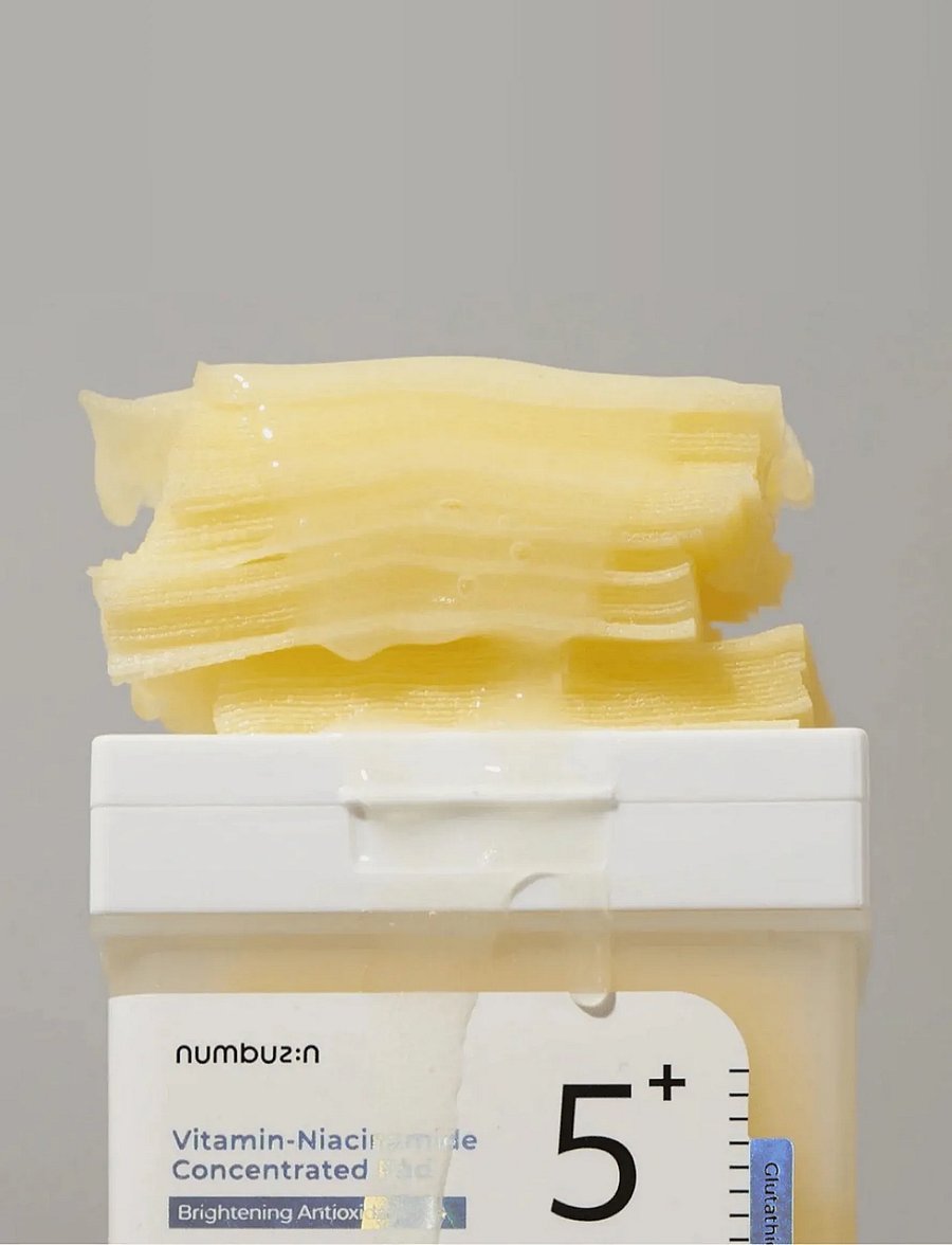 Numbuzin - No.5 Vitamin-Niacinamide Concentrated Pad - tónerpúðar - clear - 0