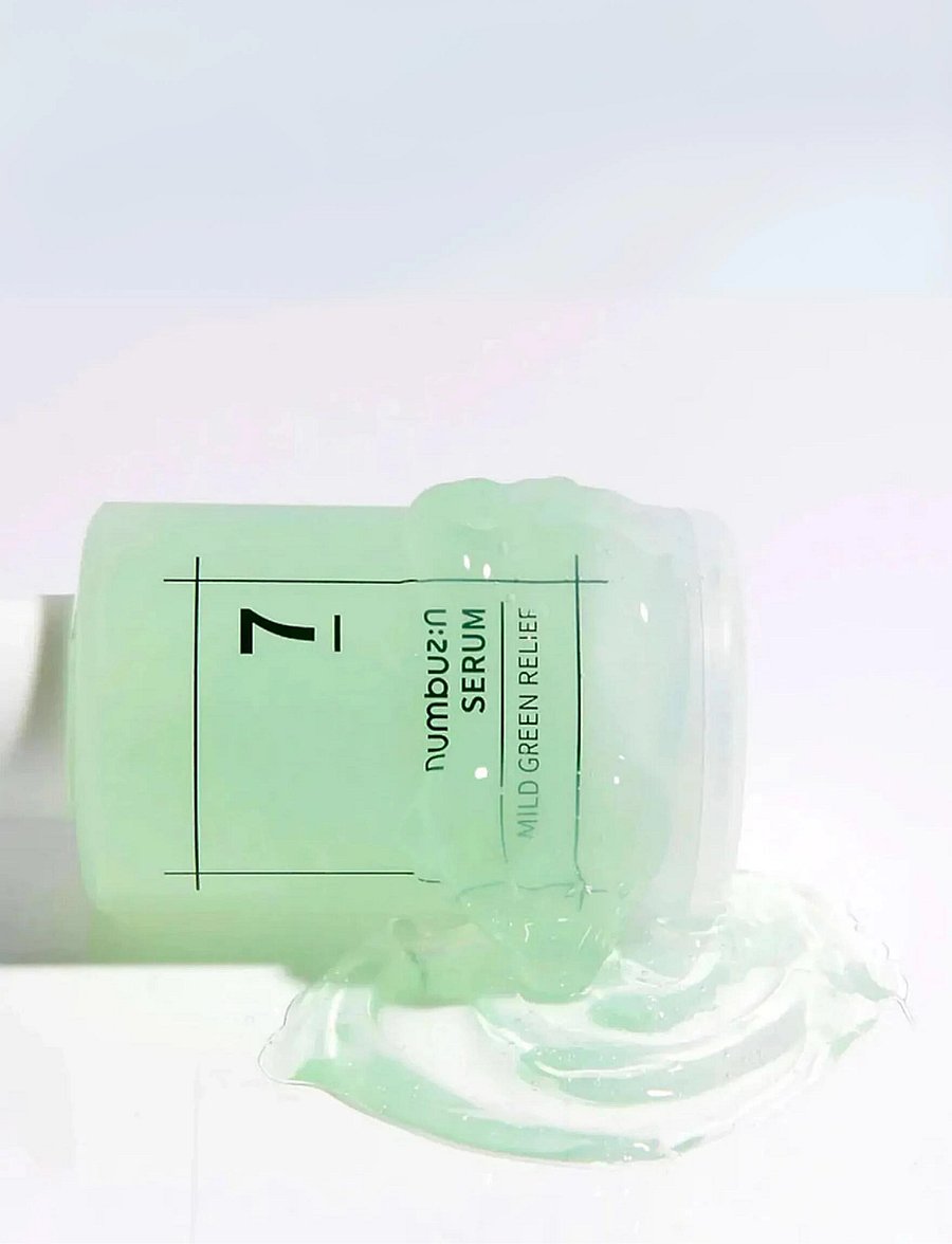 Numbuzin - No.7 Mild Green Soothing Serum - serum - clear - 0