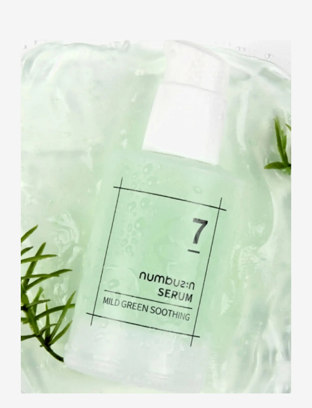 Numbuzin - No.7 Mild Green Soothing Serum - serum - clear - 3