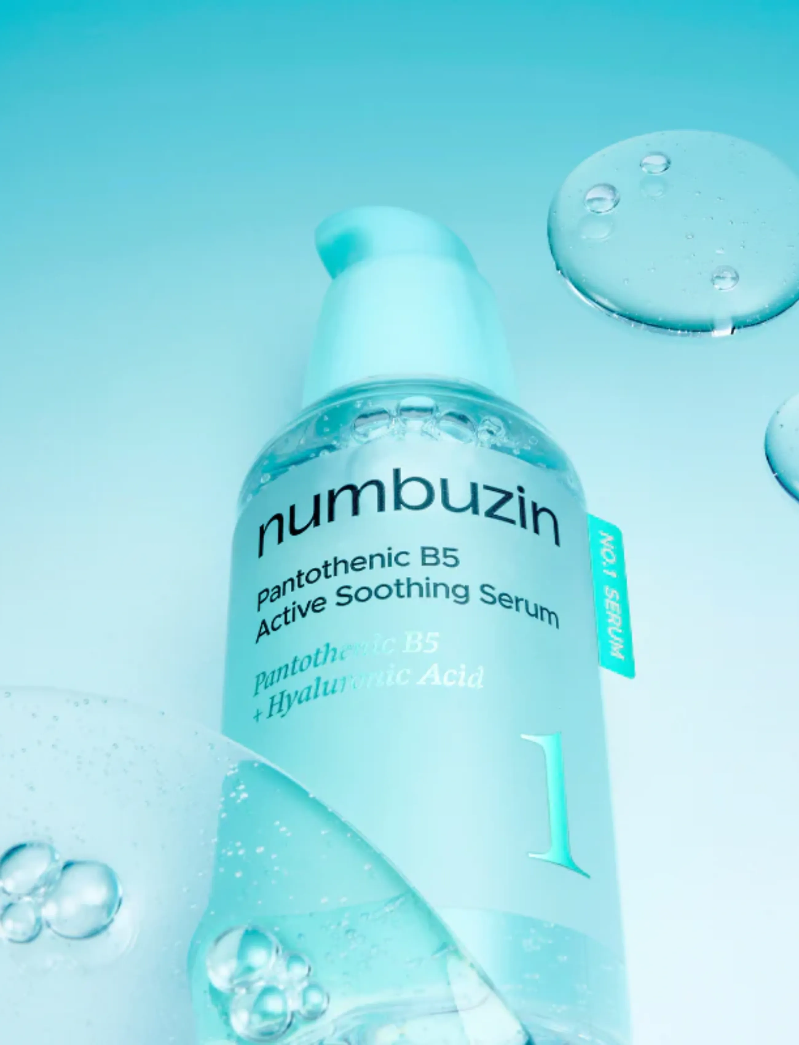 Numbuzin - No.1 Pantothenic B5 Active Soothing Serum - serum - clear - 4