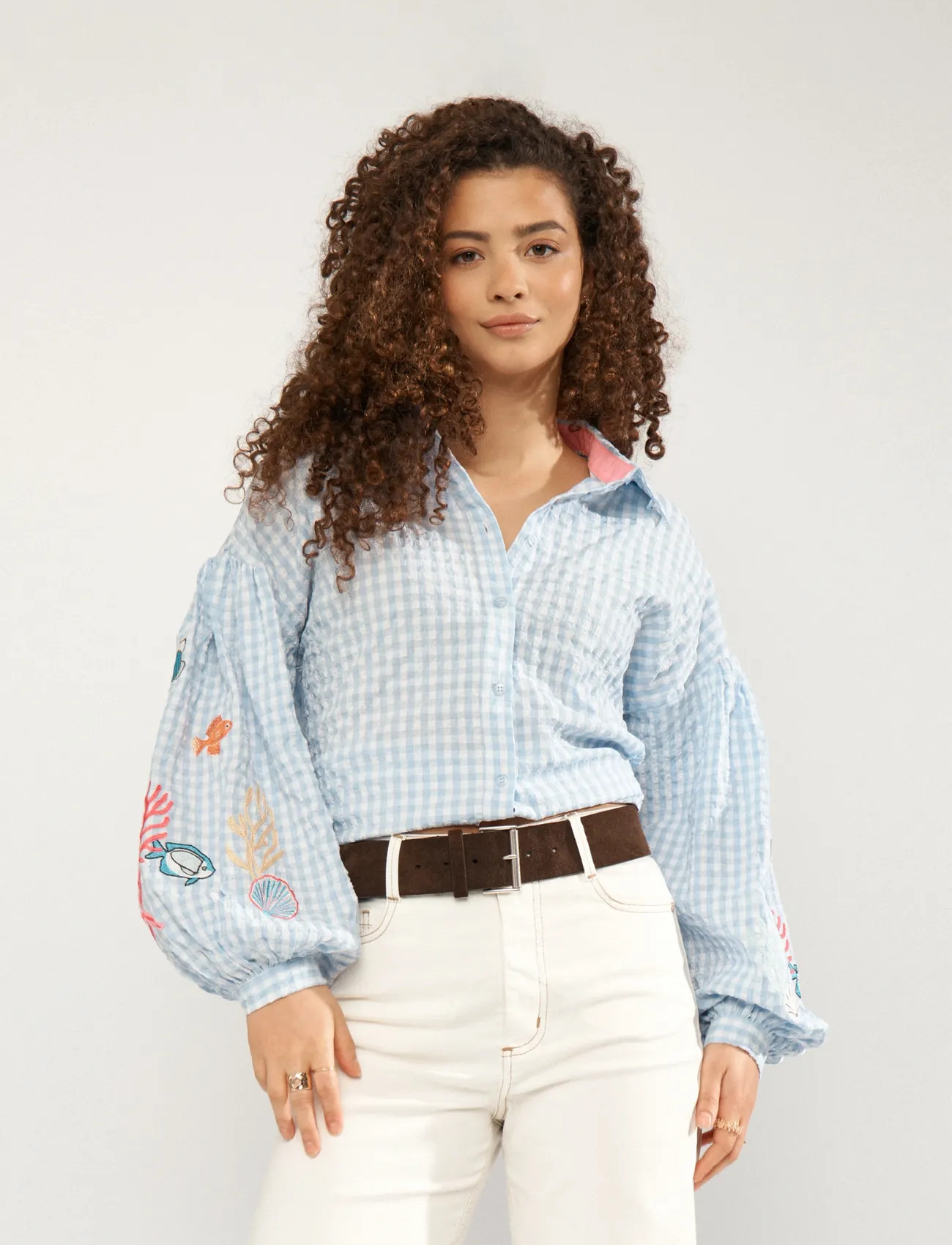Nümph Nusurfer Shirt - Blue - 34