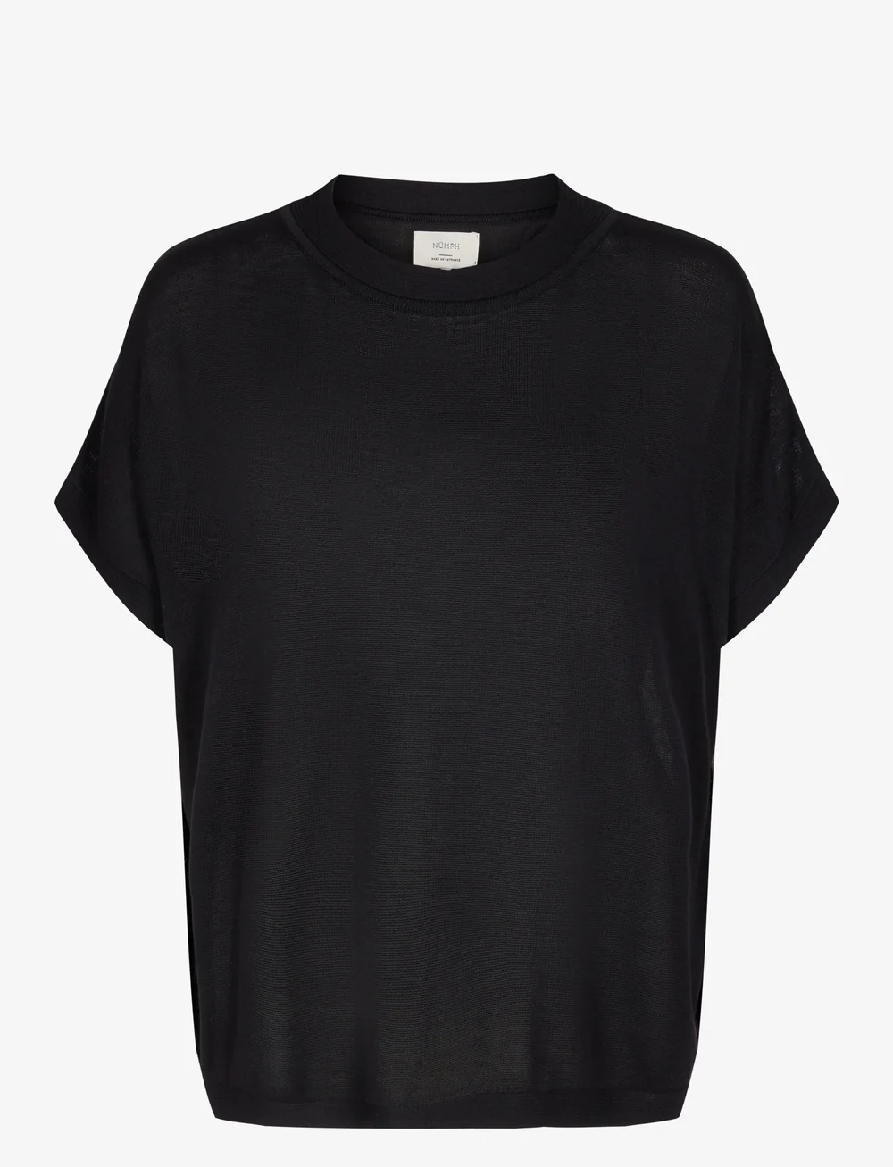 Nümph - NUDARLENE PULLOVER - NOOS - strikkegensere - caviar - 0