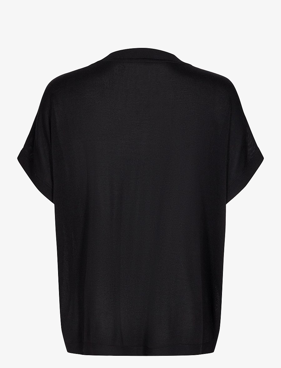 Nümph - NUDARLENE PULLOVER - stickade tröjor - caviar - 1