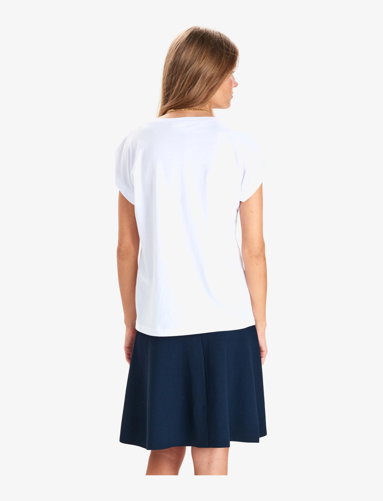 Nümph - NUBEVERLY T-SHIRT - NOOS - b. white - 3