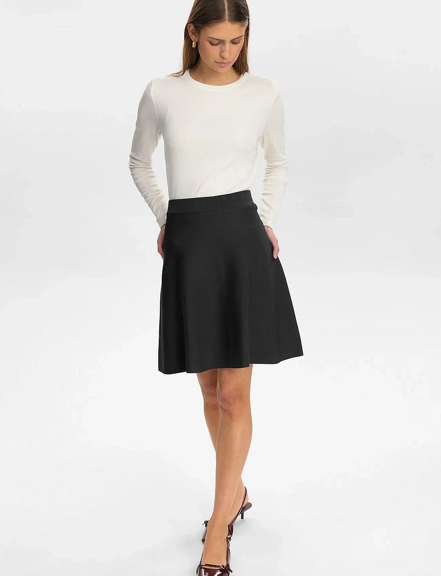 Nümph - NULILLYPILLY SKIRT - kootud seelikud - caviar - 4