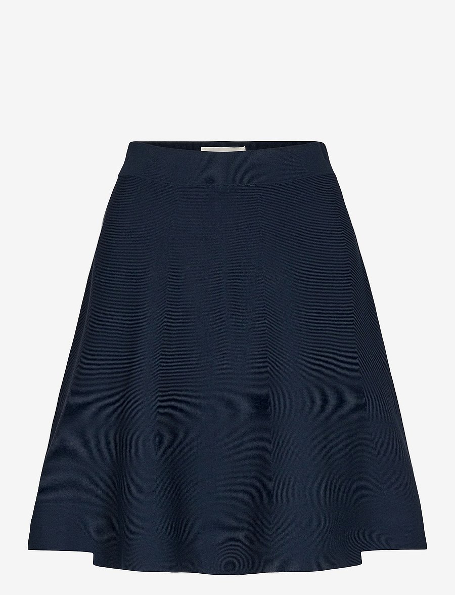 Nümph - NULILLYPILLY SKIRT - strikkede nederdele - dark sapphire - 1