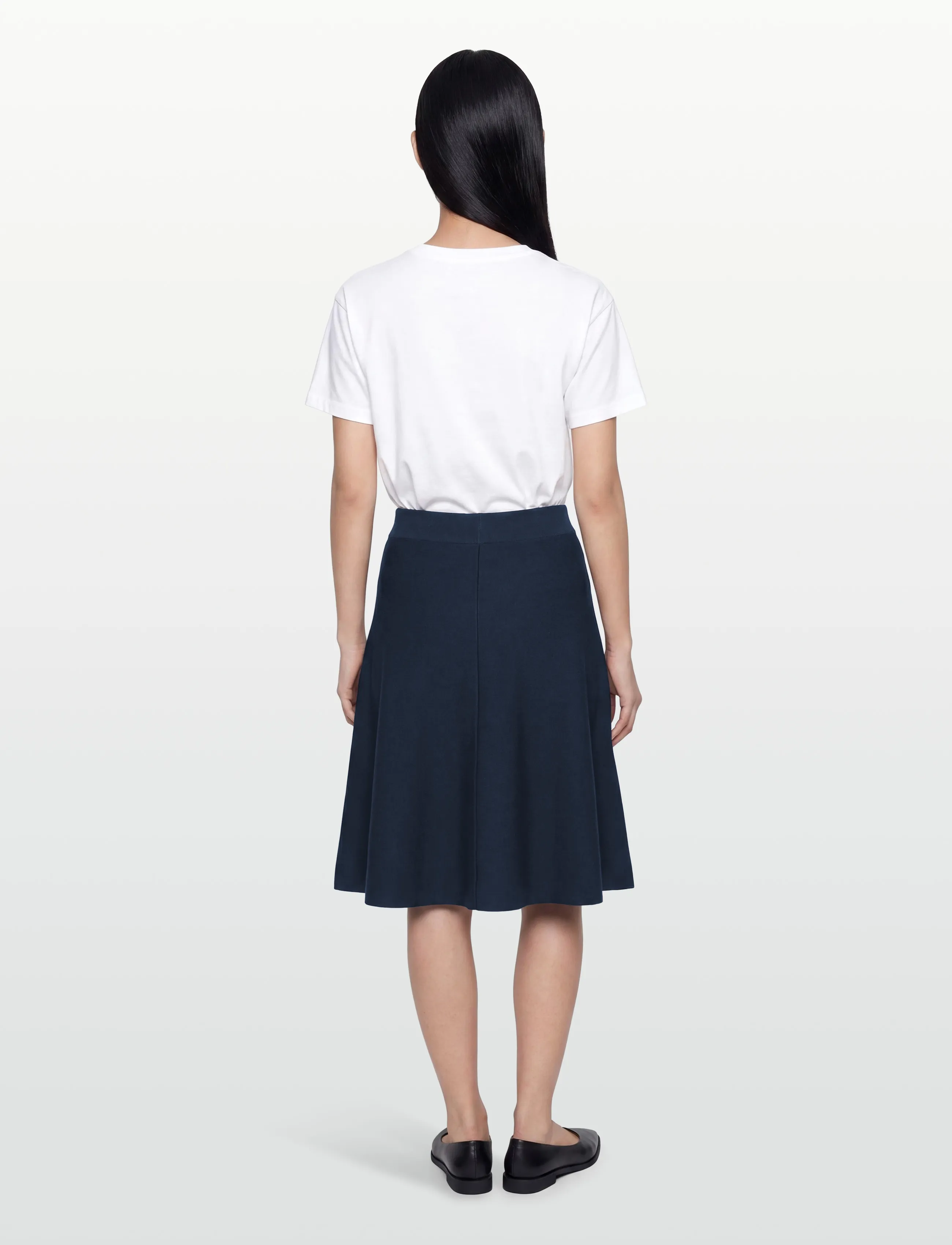 Nümph - NULILLYPILLY SKIRT - midi-röcke - dark sapphire - 4