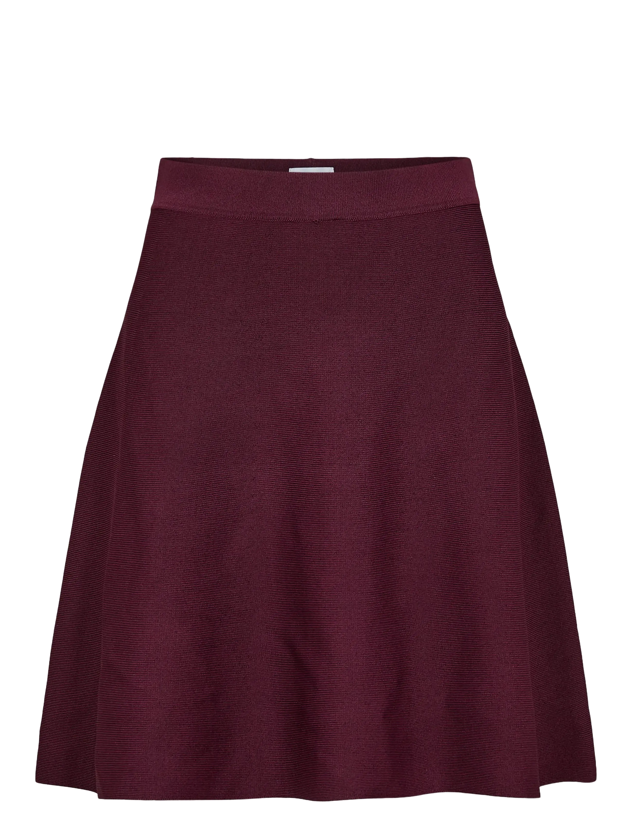 Nümph NULILLYPILLY SKIRT - Kleidung - FIG / burgundy