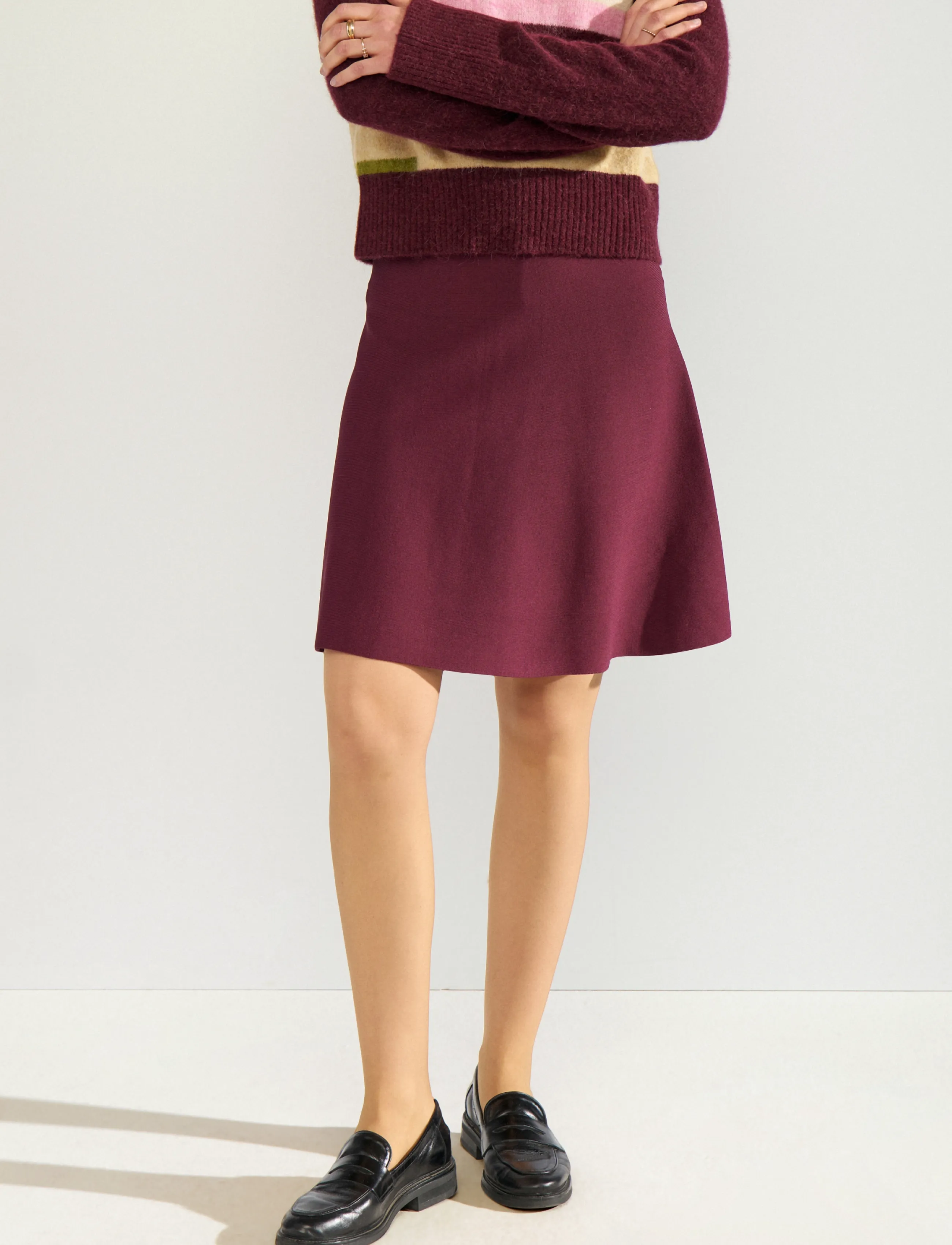 Nümph - NULILLYPILLY SKIRT - strickröcke - fig - 3
