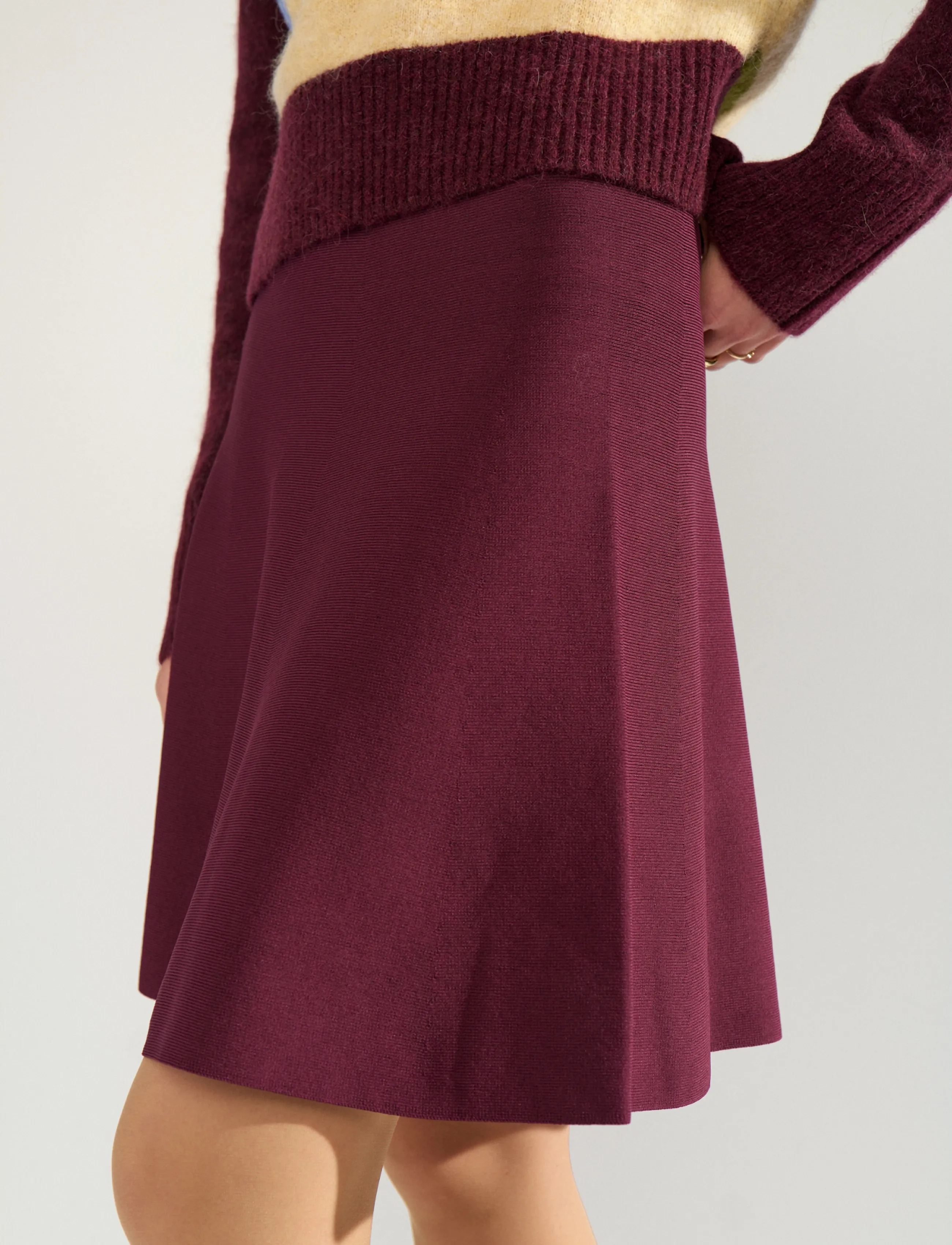 Nümph - NULILLYPILLY SKIRT - strickröcke - fig - 5