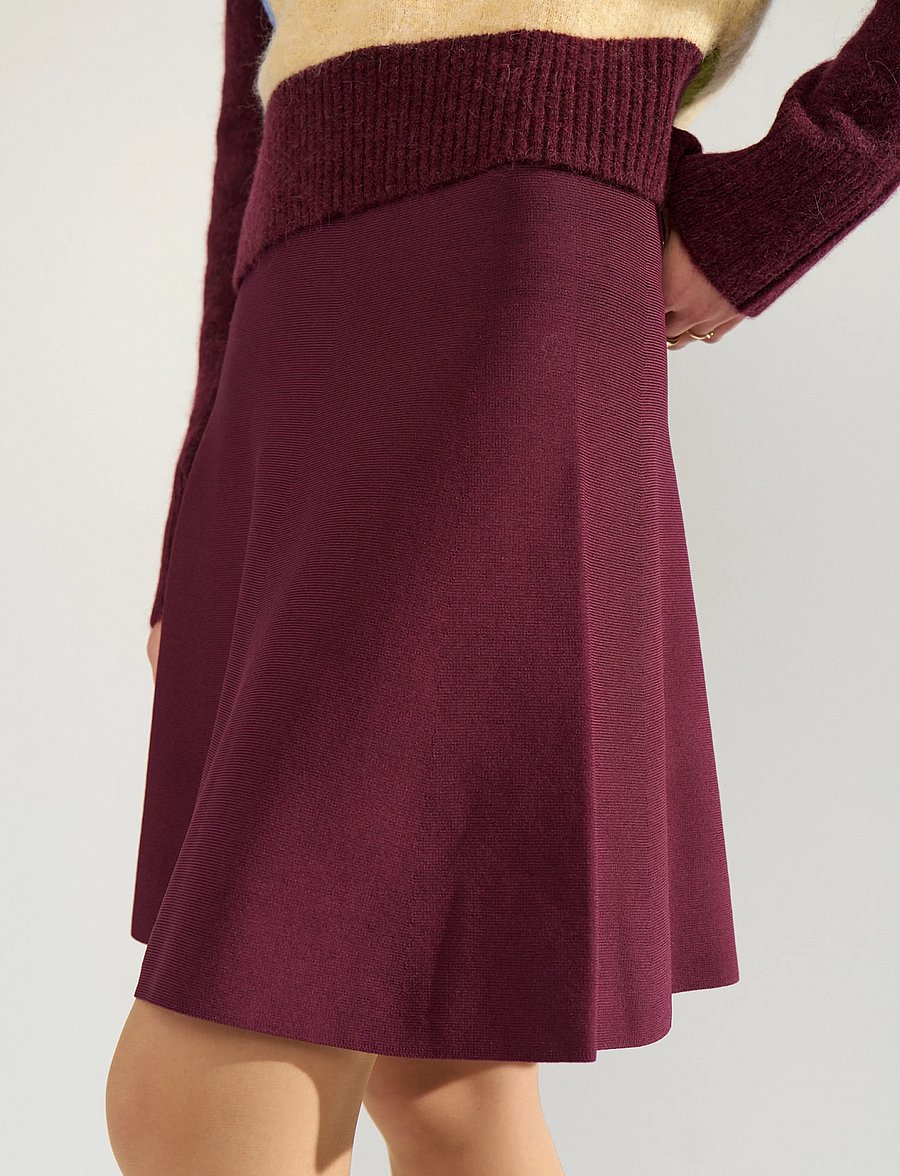 Nümph - NULILLYPILLY SKIRT - strickröcke - fig - 5