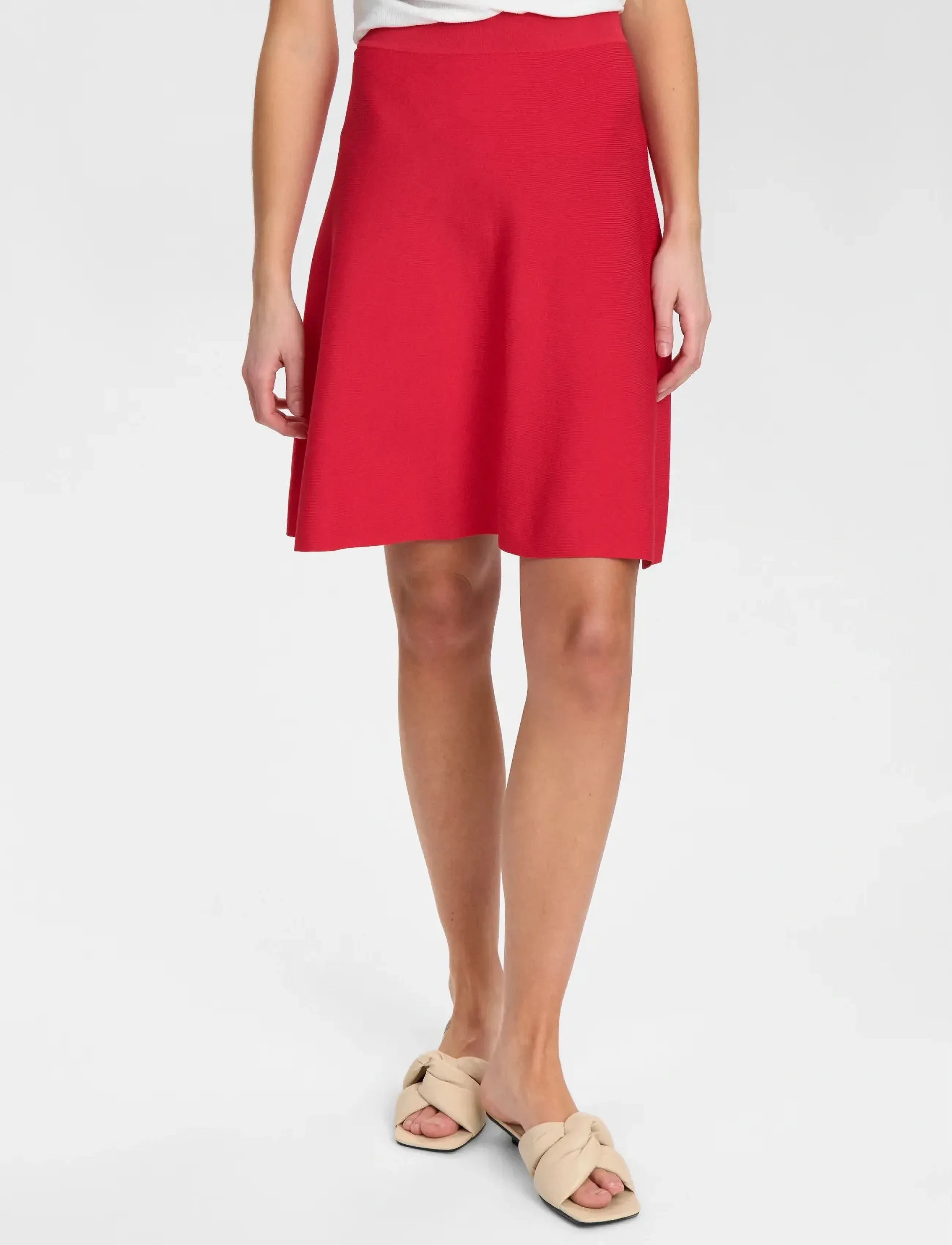 Nümph NULILLYPILLY SKIRT - Short skirts - GERANIUM / red