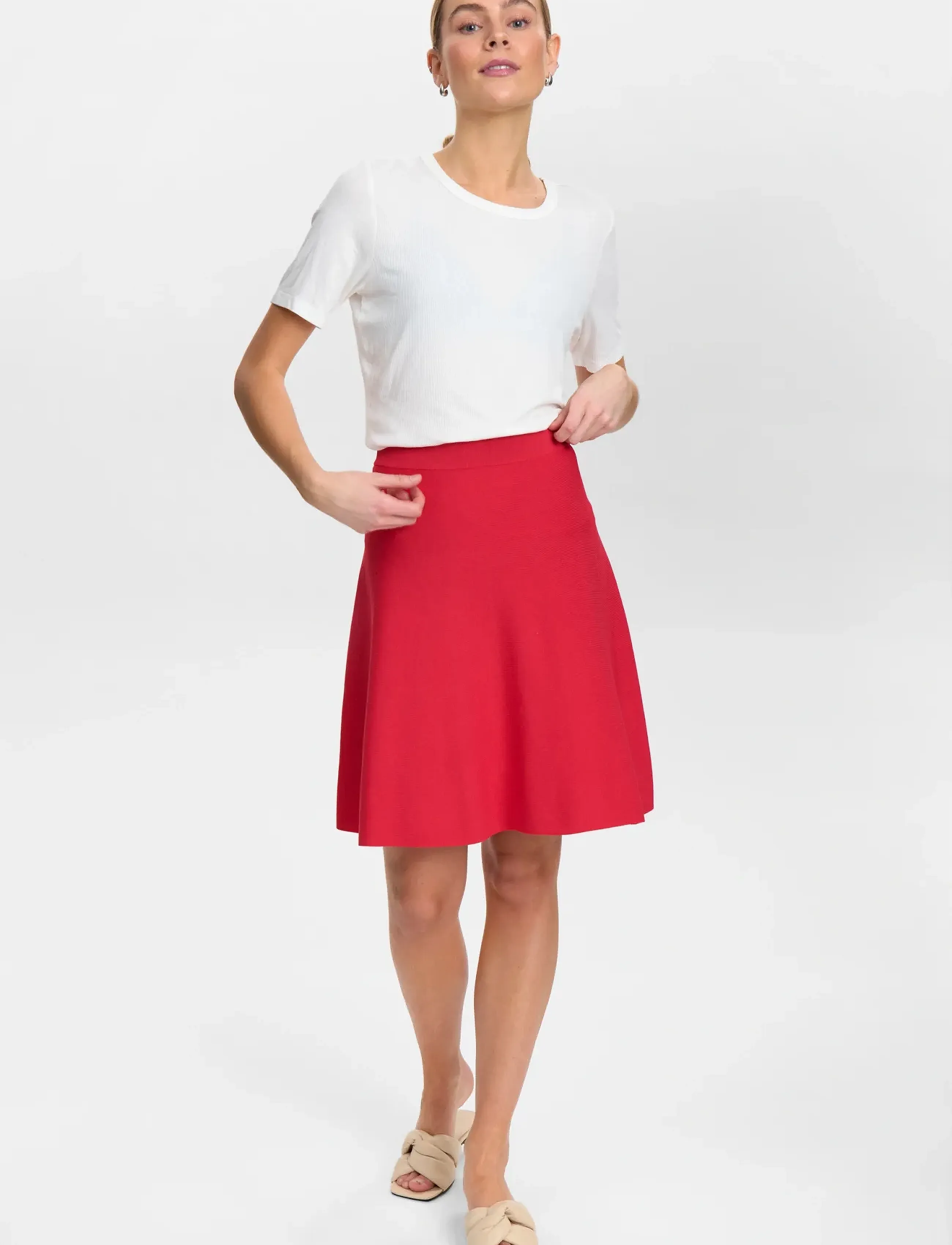 Nümph - NULILLYPILLY SKIRT - midi rokken - geranium - 4